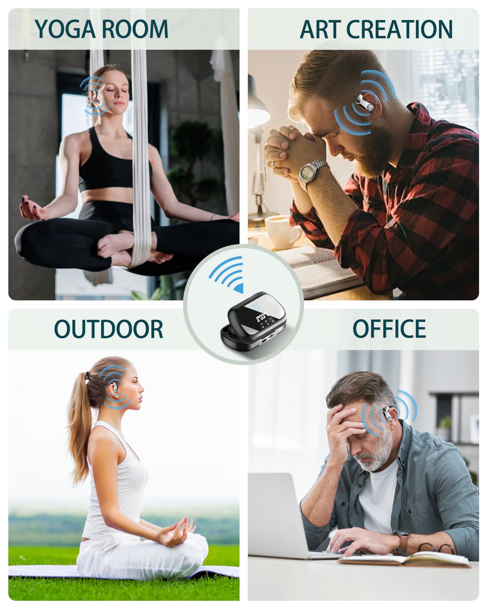 Sound Frequency Machine, Vedawind Meditation Accessory, Mindfulness, Tone Therapy System