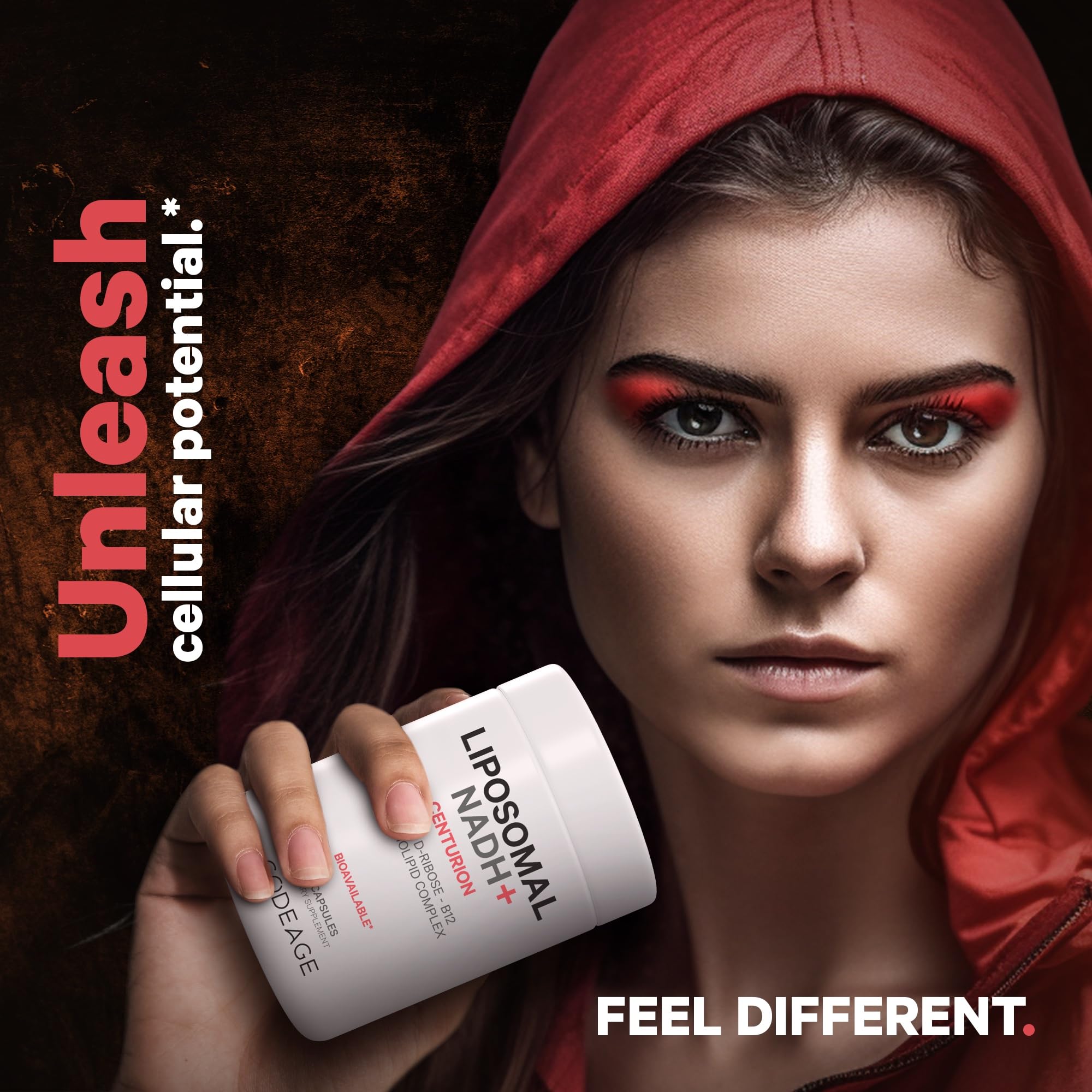 Codeage Liposomal NADH+ Supplement - CoQ10 - Vitamin B12 - D-Ribose Bioenergy