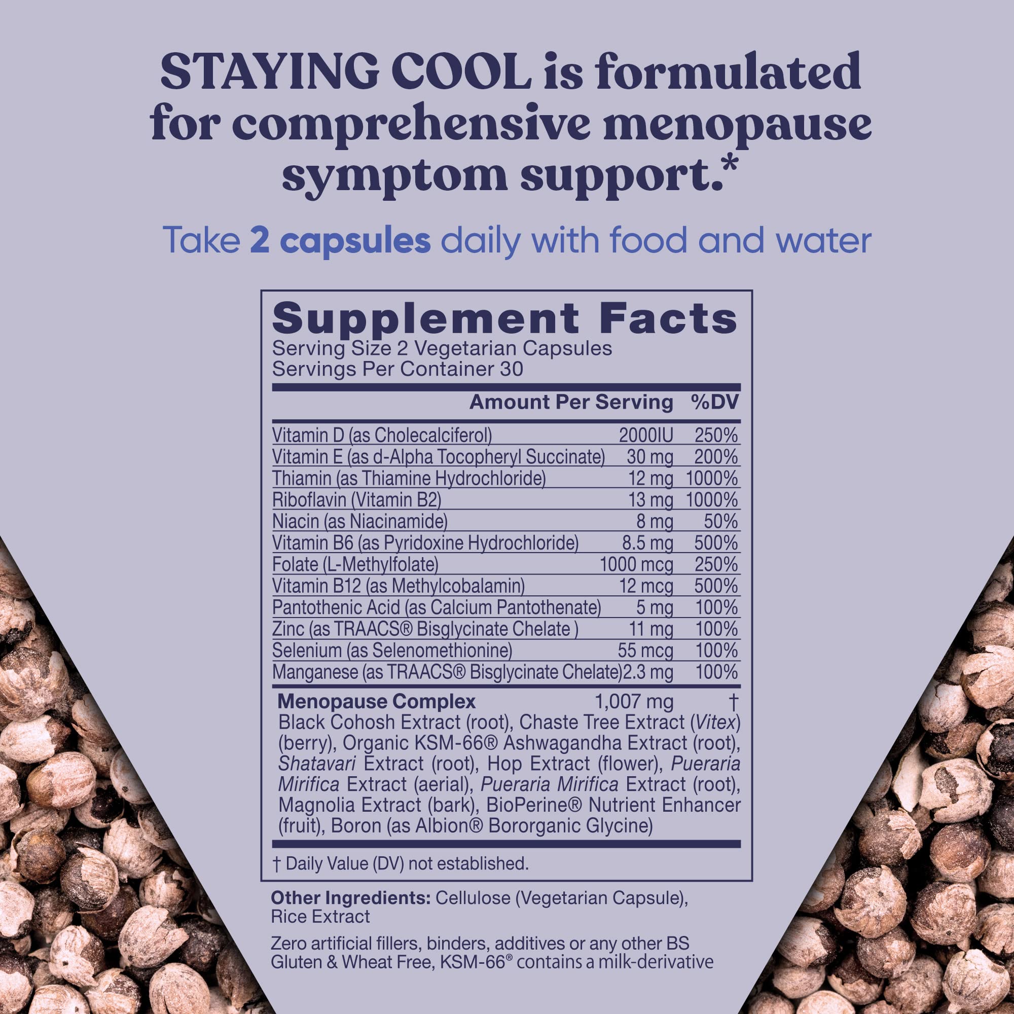 Staying Cool Menopause Supplements for Women – Hormonal Hot Flashes, Weight Support