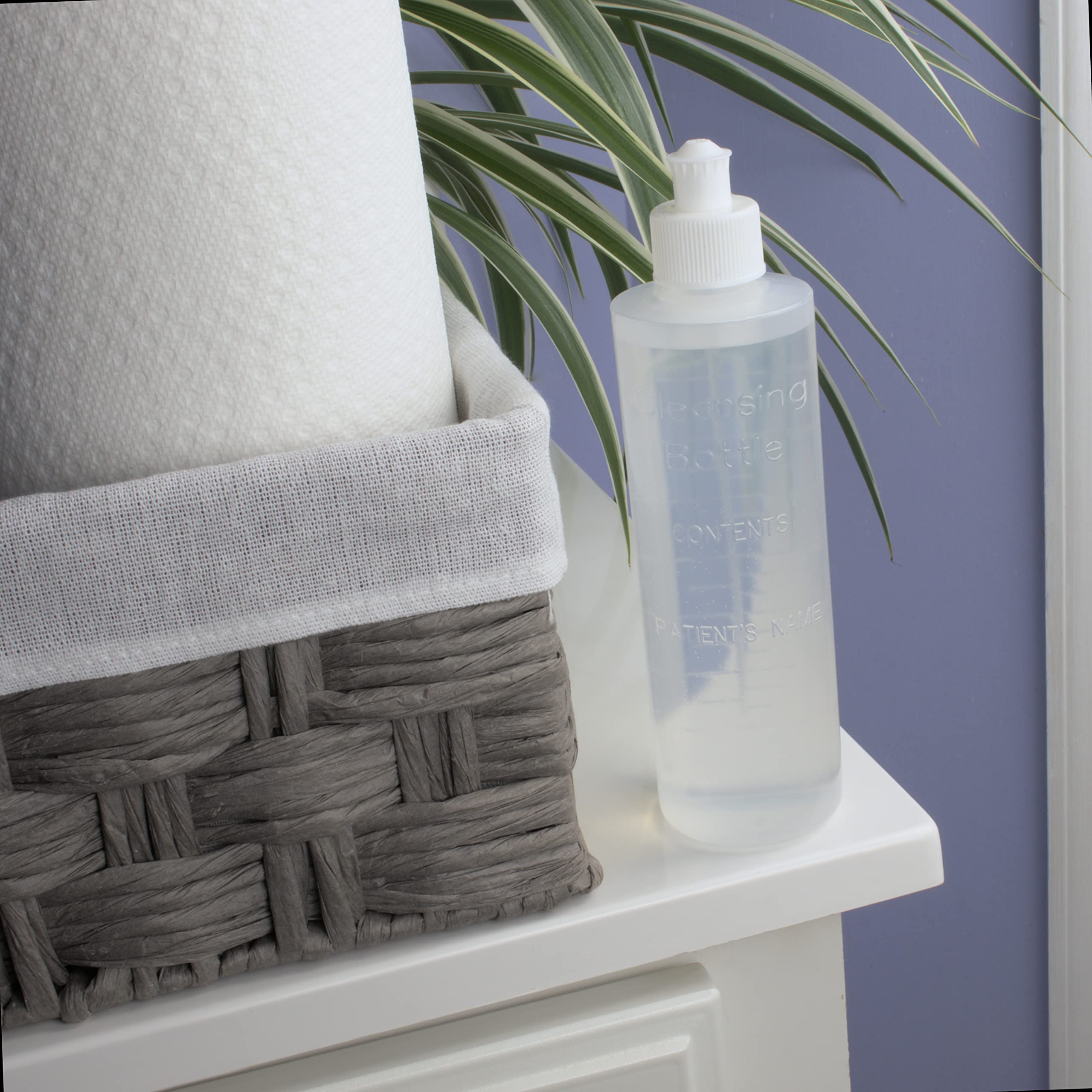 Perineal Squirt Bottle [4 Pack] Refillable Postpartum Lavette Cleansing Irrigation Peri Wash Bottle