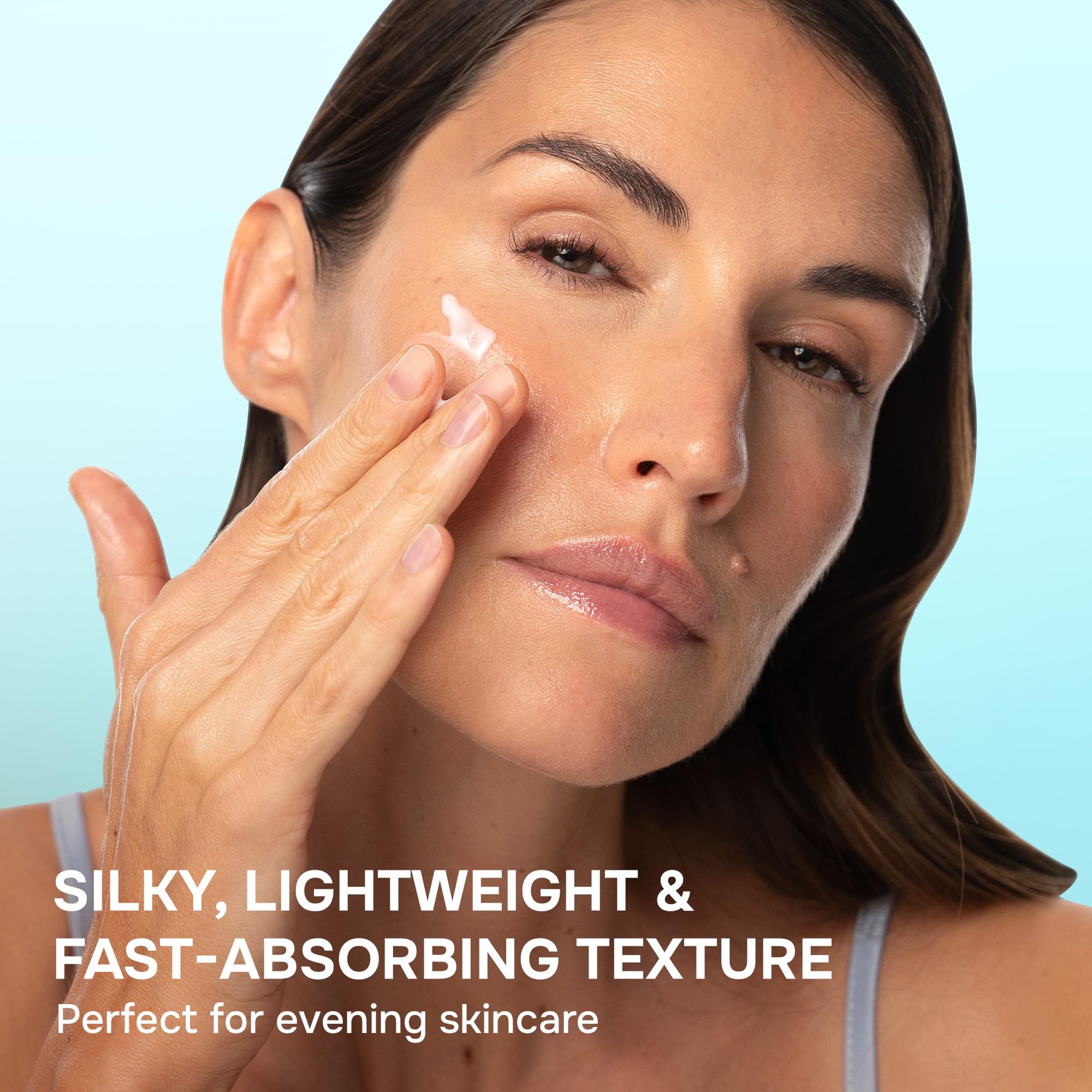 SimplyVital Collagen, Retinol & Hyaluronic Acid Serum – Lightweight Hydrating Facial Serum for Smooth and Radiant Skin, 1 fl oz