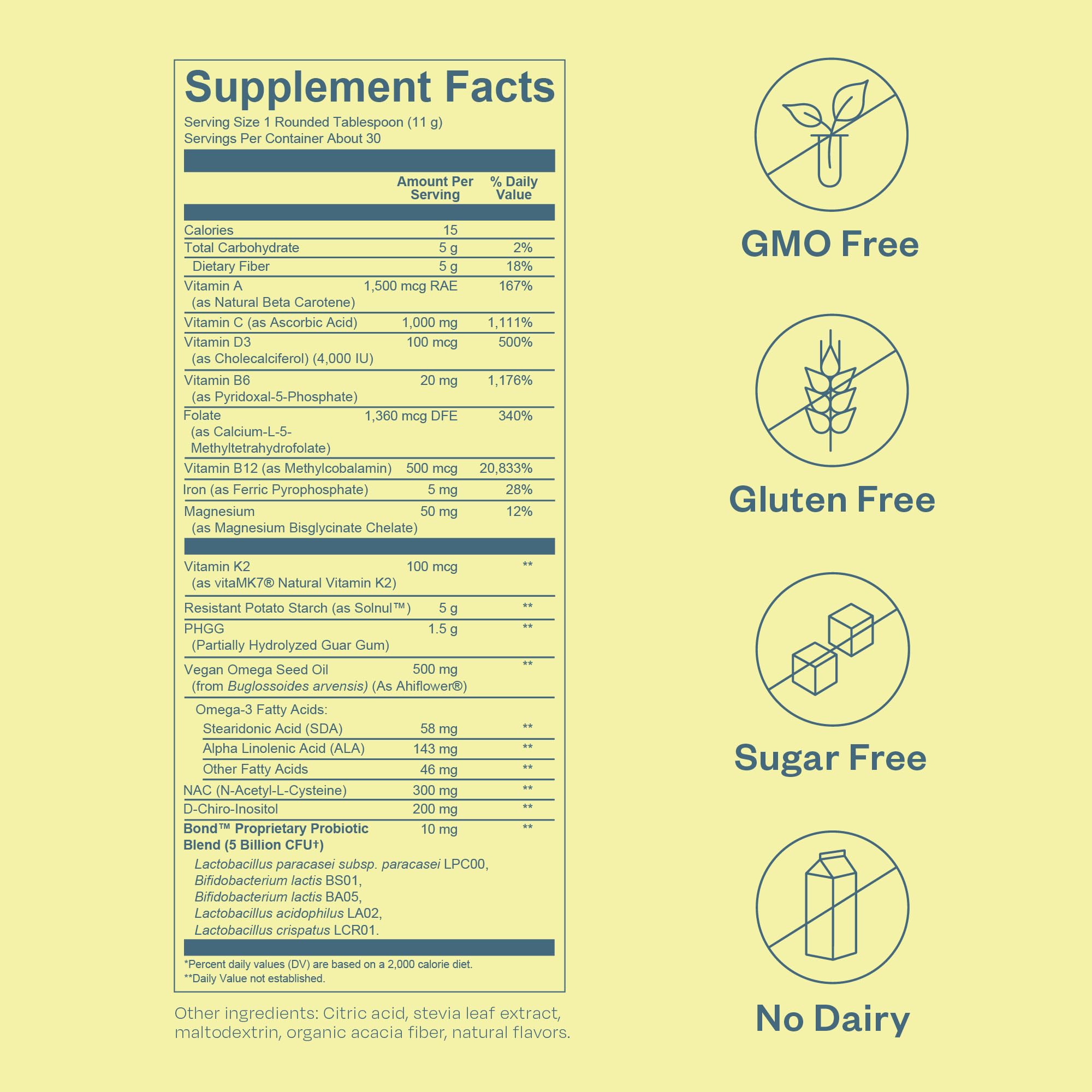 BOND Daily Balance and Myo-Inositol & D-Chiro Inositol Capsules Bundle: Hormone Balance and Healthy