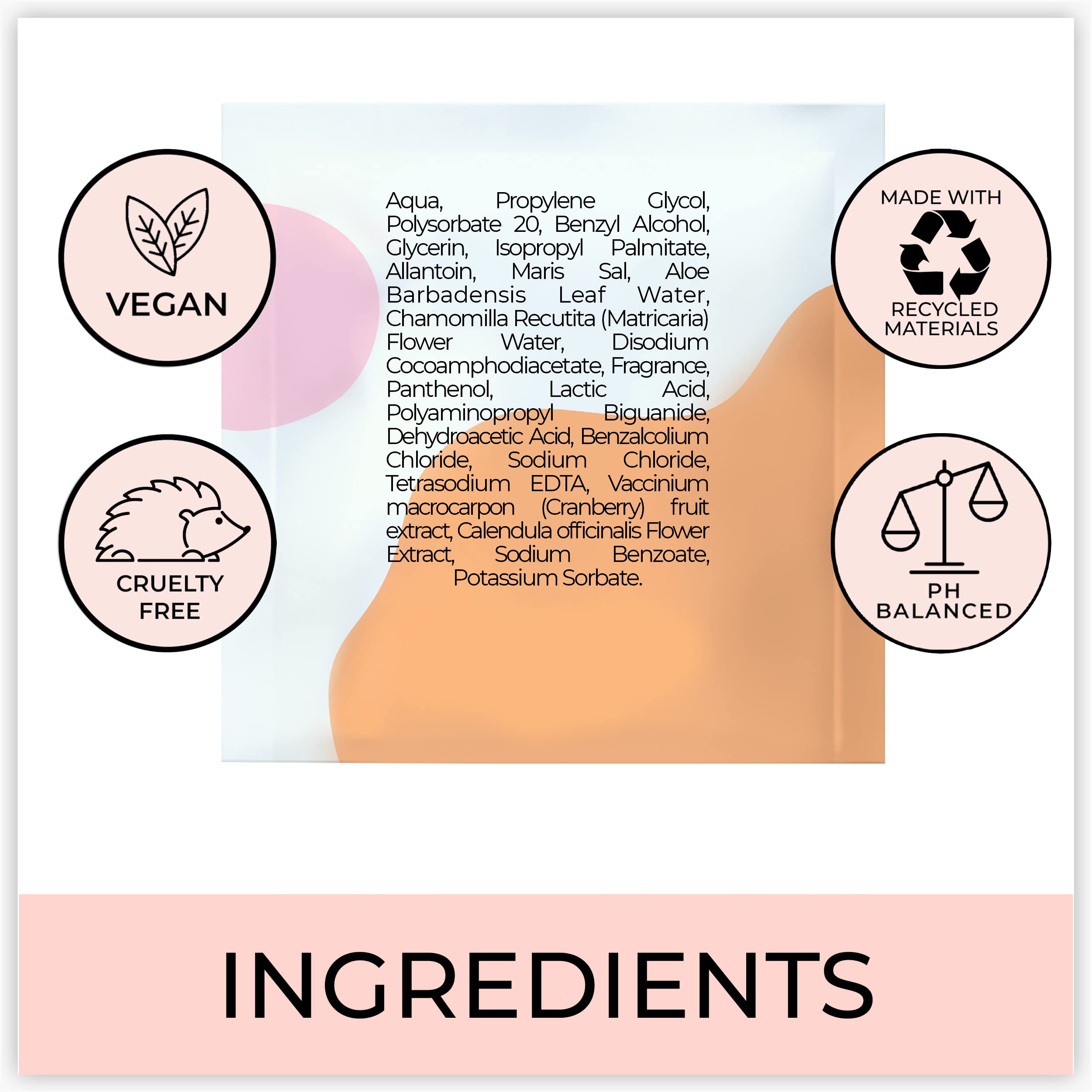 Jez Your Intima Wipes 30-Pack - Women's Feminine Care, Hygiene Products On the Go