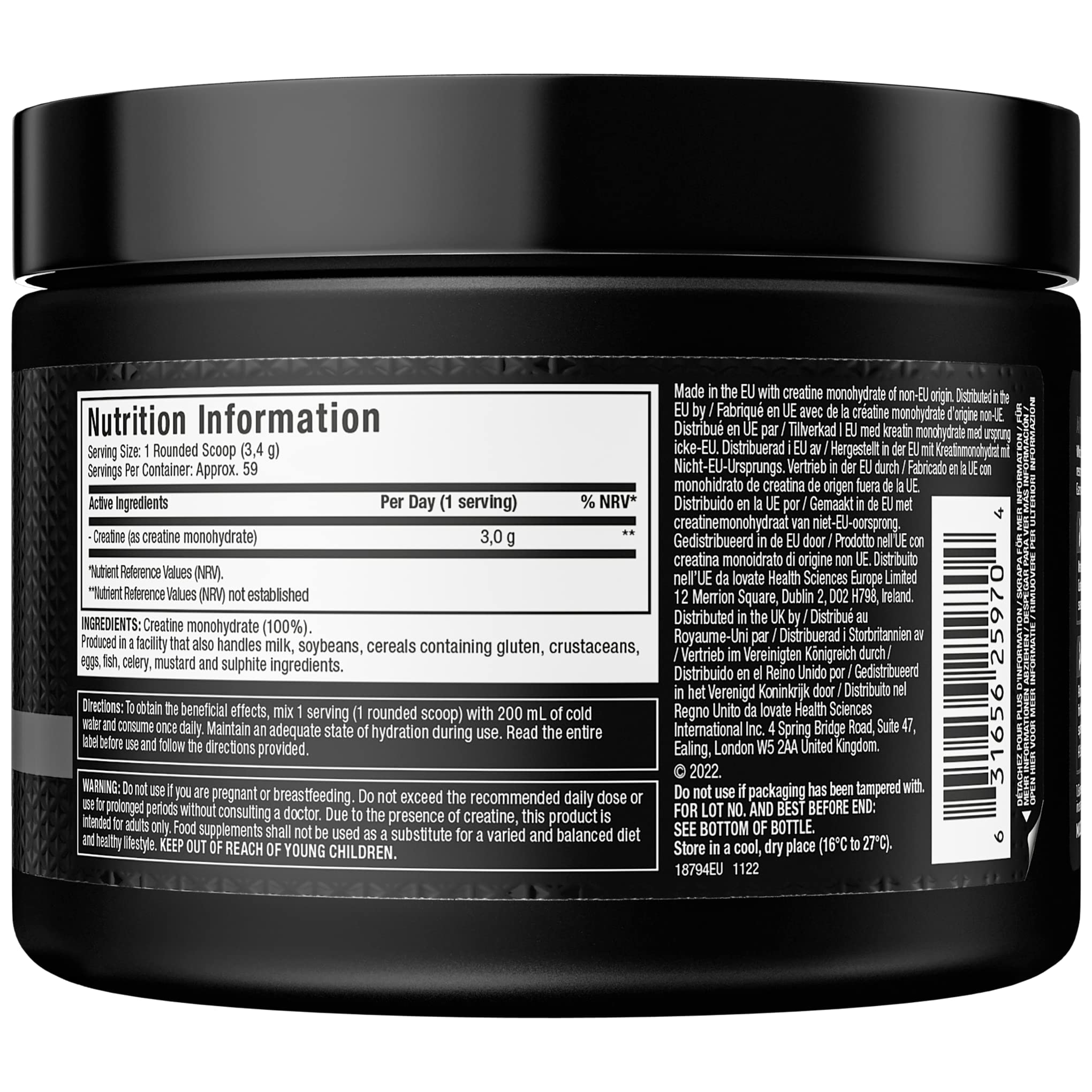 MuscleTech Platinum 100% Creatine Monohydrate Powder, Pure Creatine, Increase