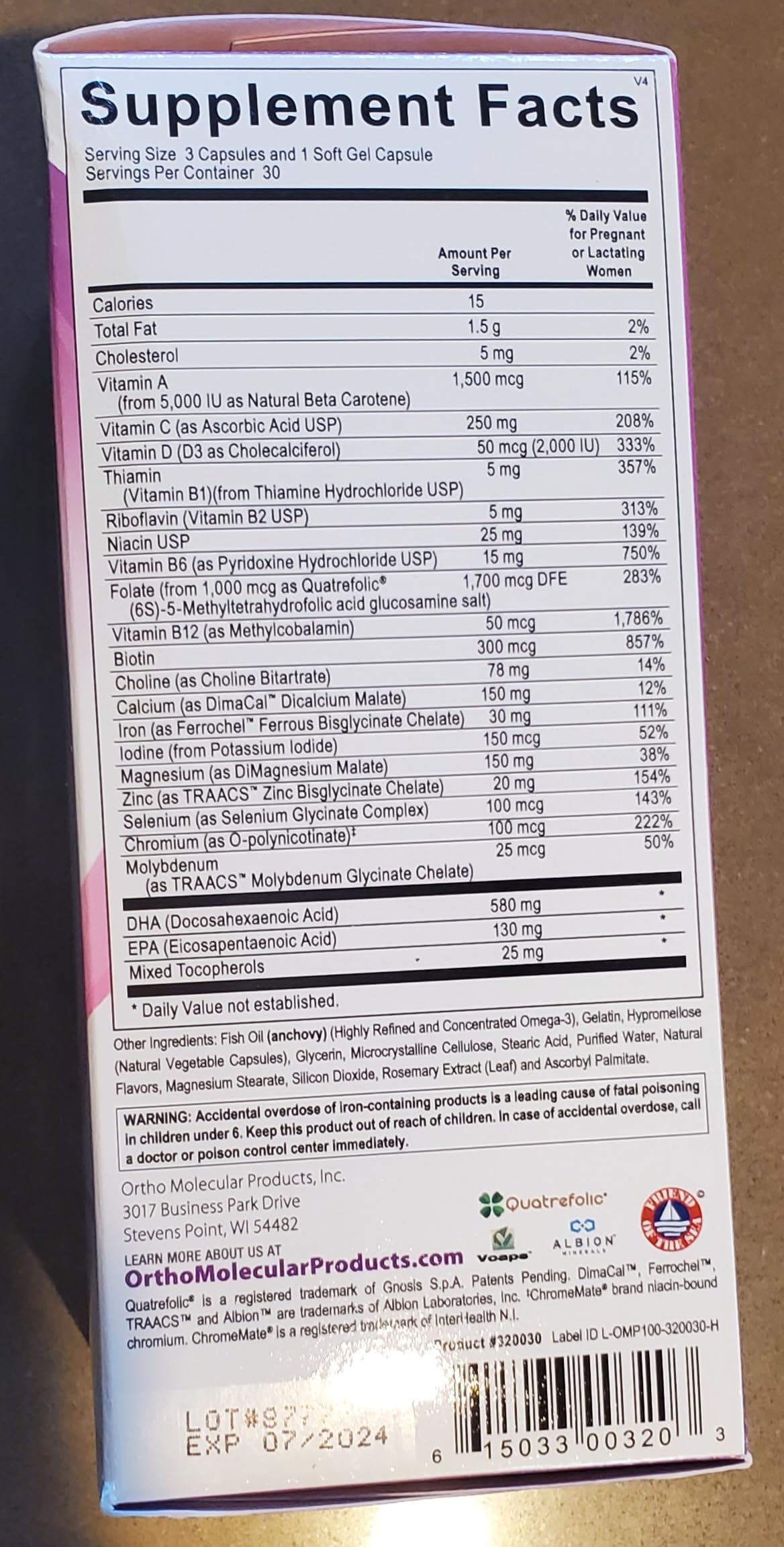 Prenatal Complete with DHA