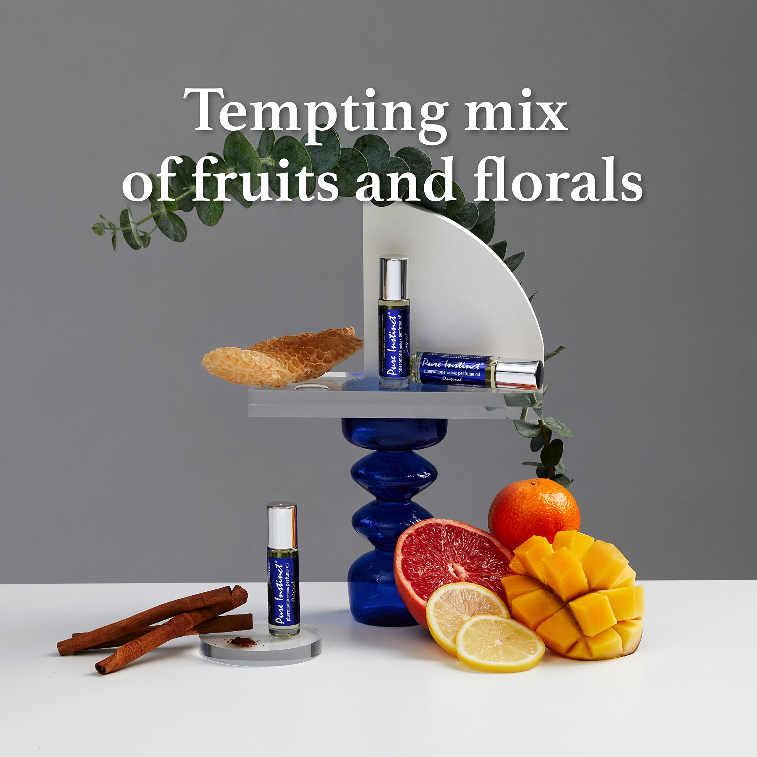 Pure Instinct Roll-On (3-Pack) - The Original Pheromone Infused Essential Oil Perfume