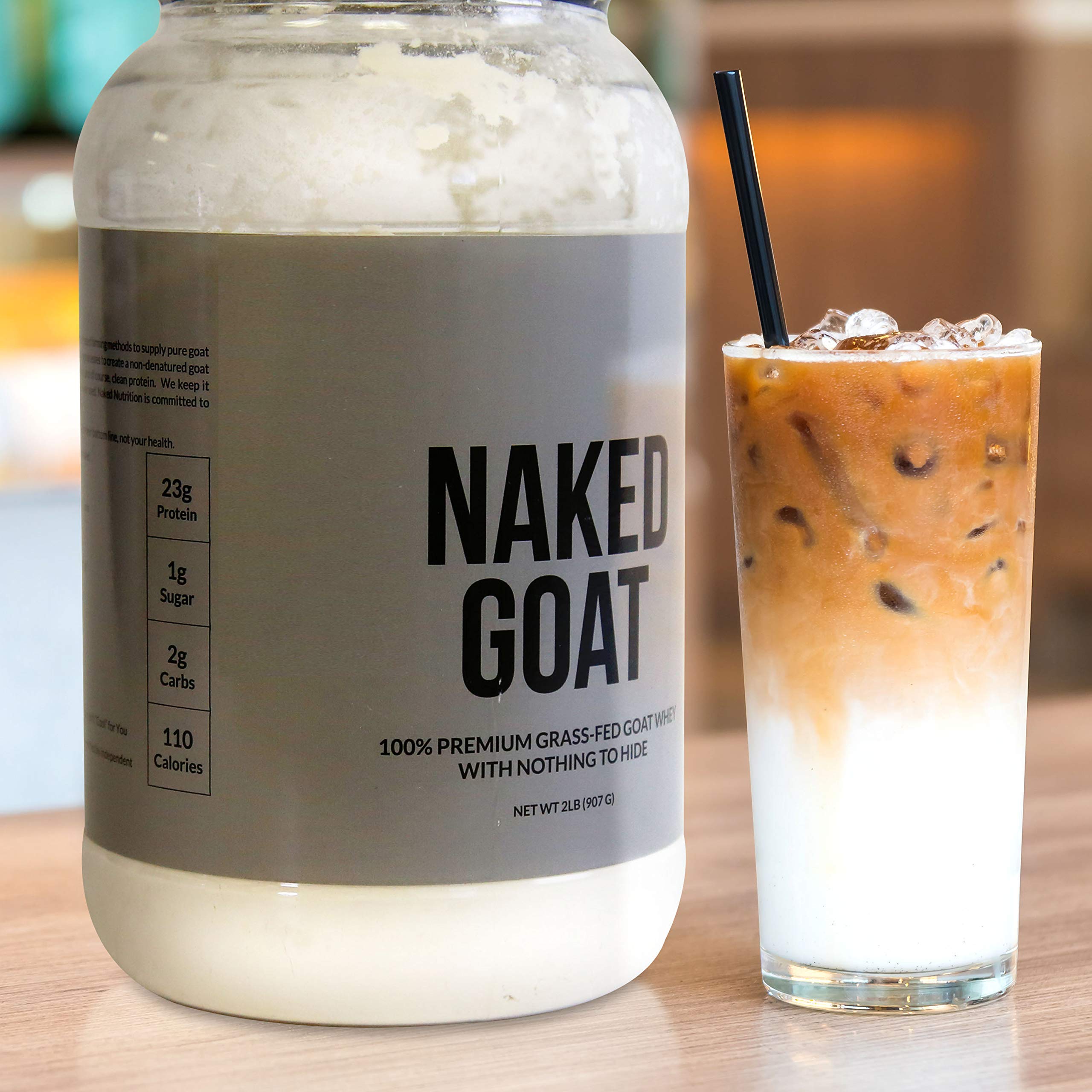 NAKED nutrition Naked Goat - Pasture Fed Goat Whey Protein Powder from Small-Herd