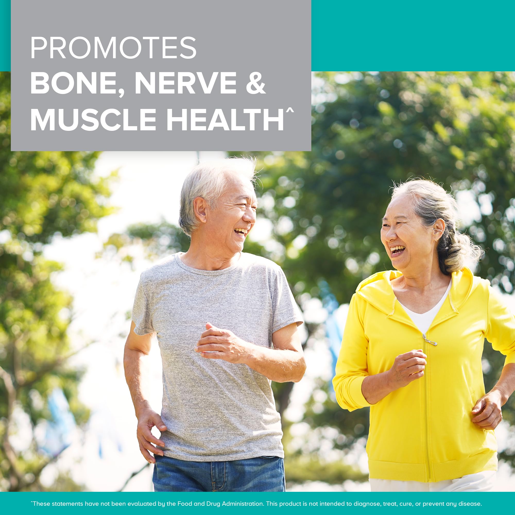 Qunol Calcium 3 in 1 Tablets with Calcium, Magnesium & Zinc for Immune Support, Bone