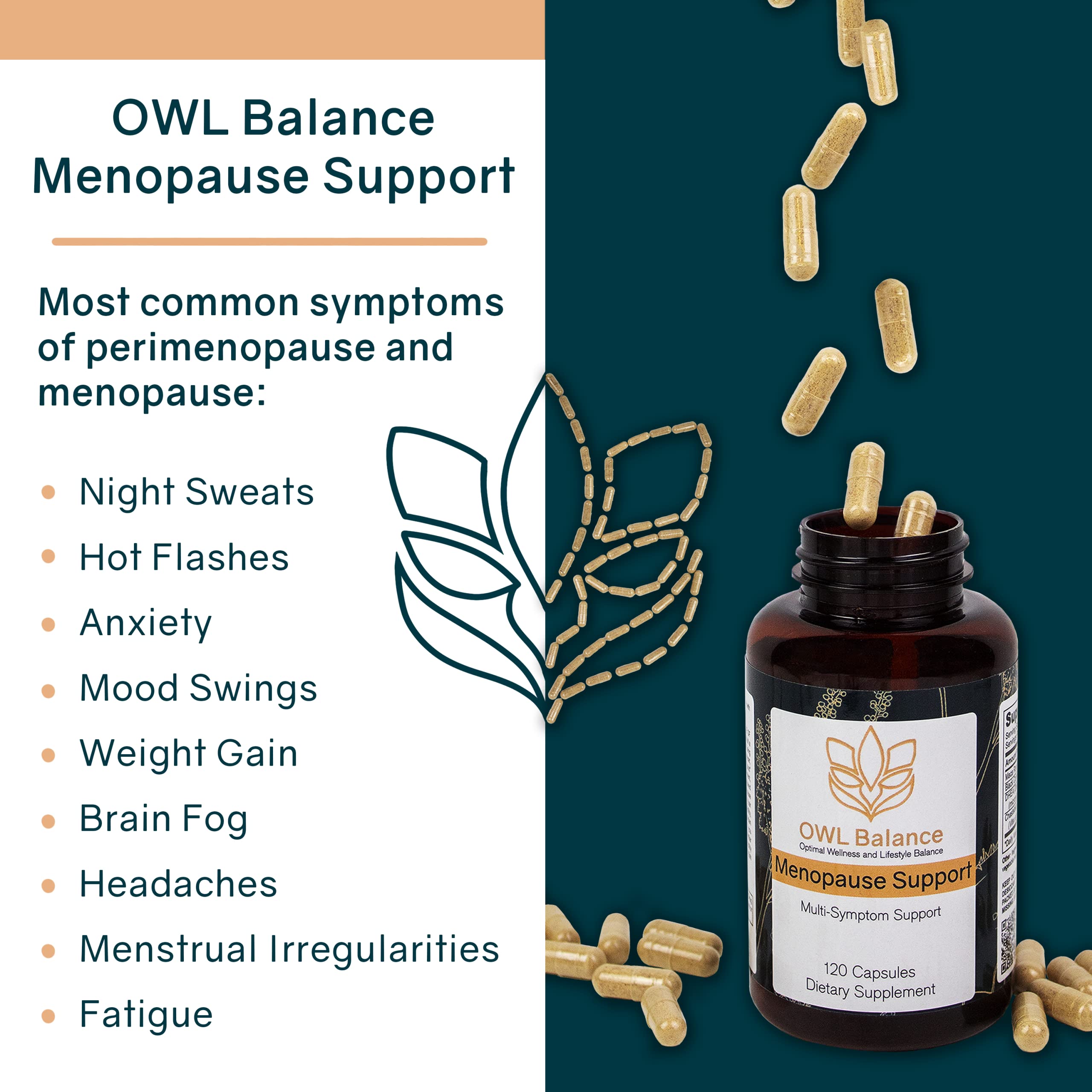OWL Balance - Menopause Support for Women - Menopause + Perimenopause Relief