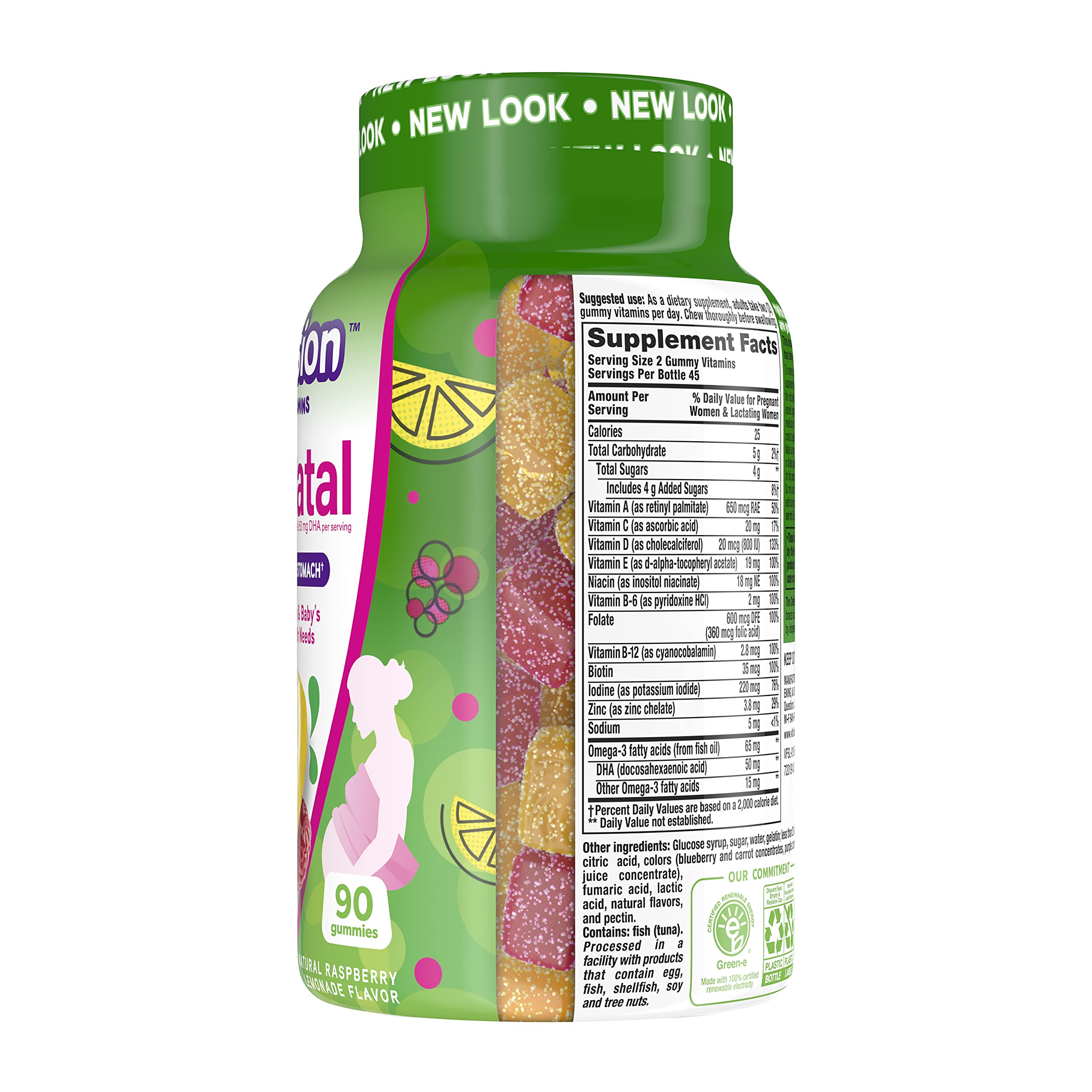 Vitafusion Prenatal, Gummy Vitamins, 90 Count (3 Pack)