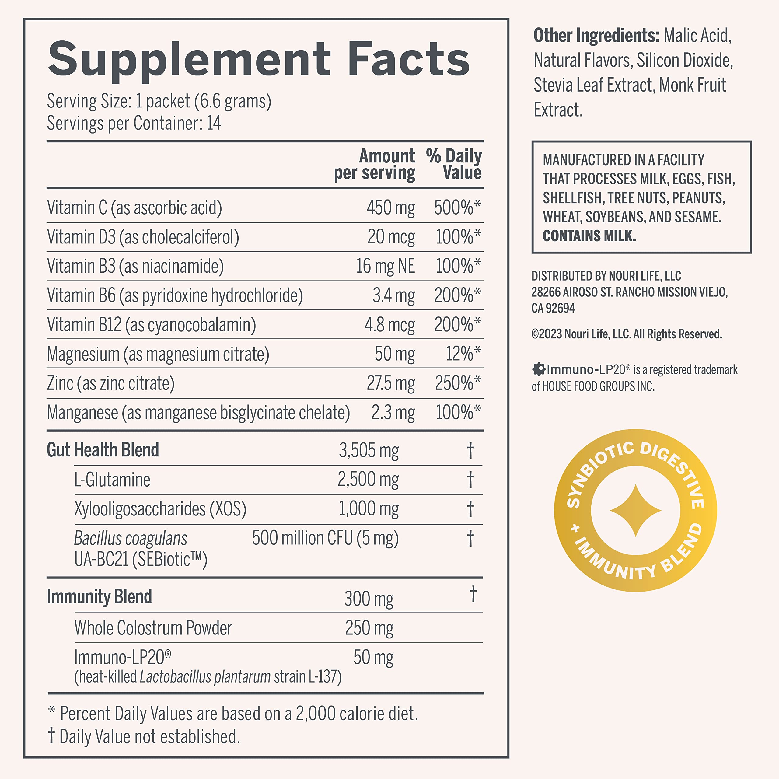 Nouri Prenatal Health & StayWell Passion Fruit Bundle