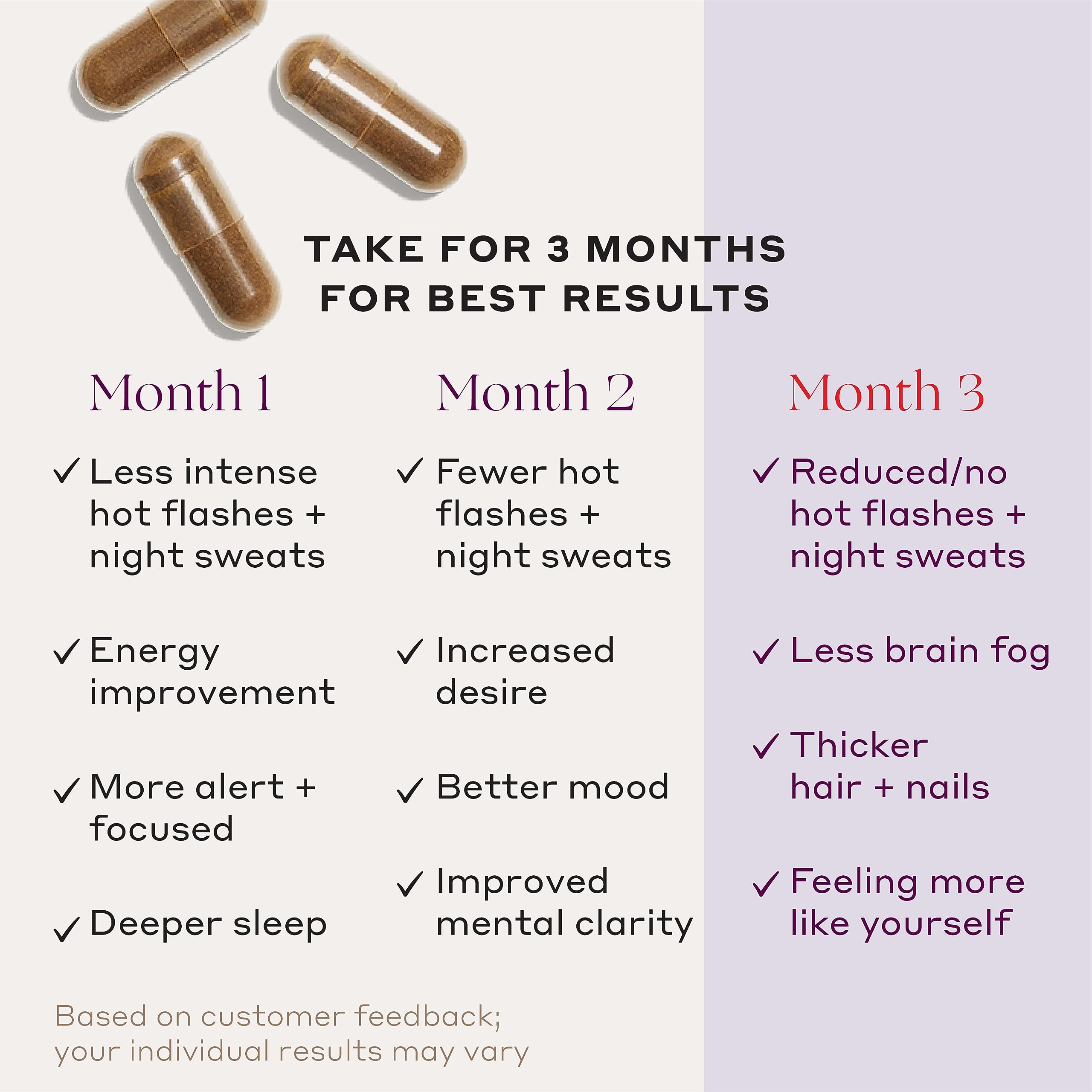 Womaness Menopause Supplements for Women - Menopause Relief for Hot Flashes & Night Sweats