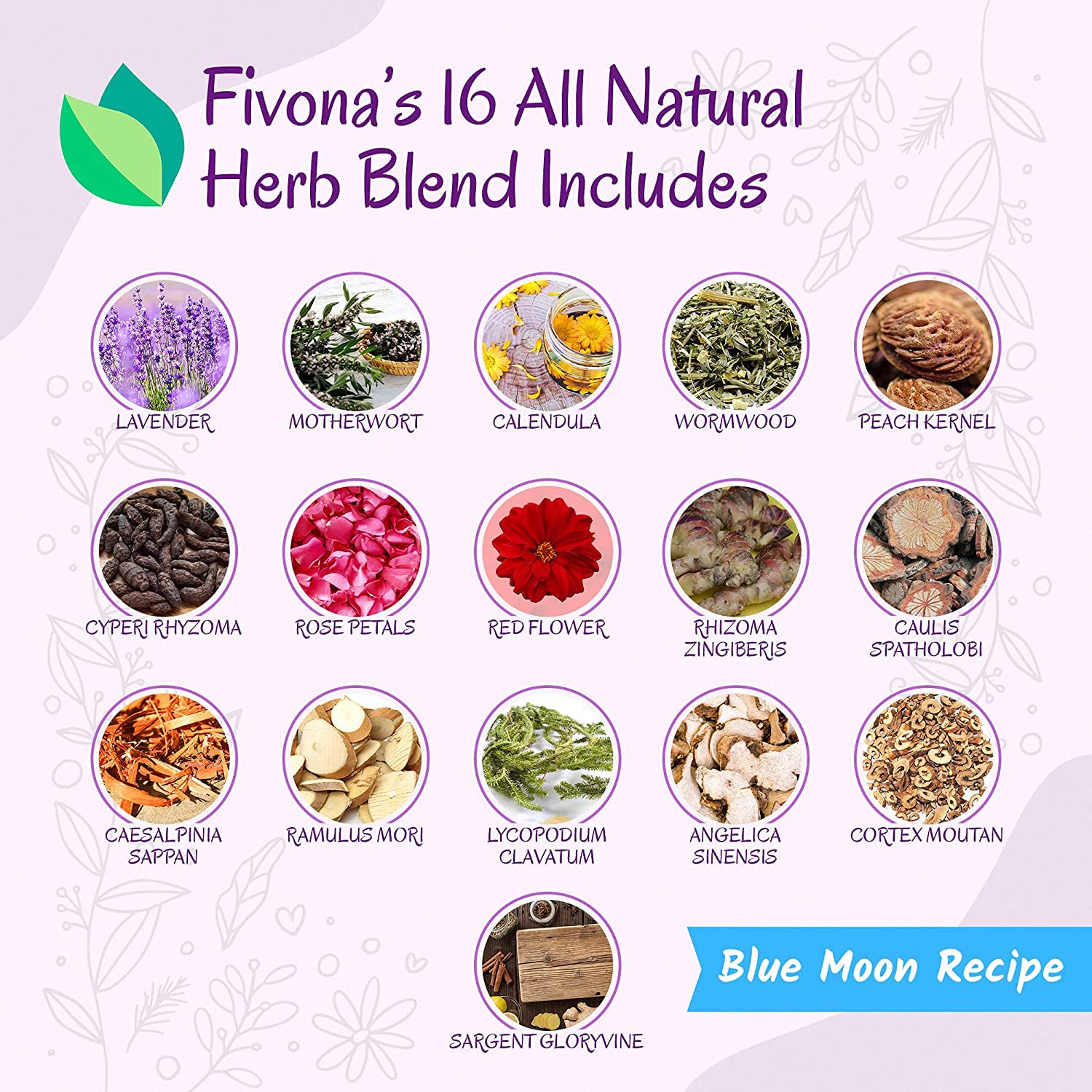 FIVONA Yoni Steaming Herbs - For Feminine Use And Rituals - V-Detox, Cleanse, Wash, Odor Control