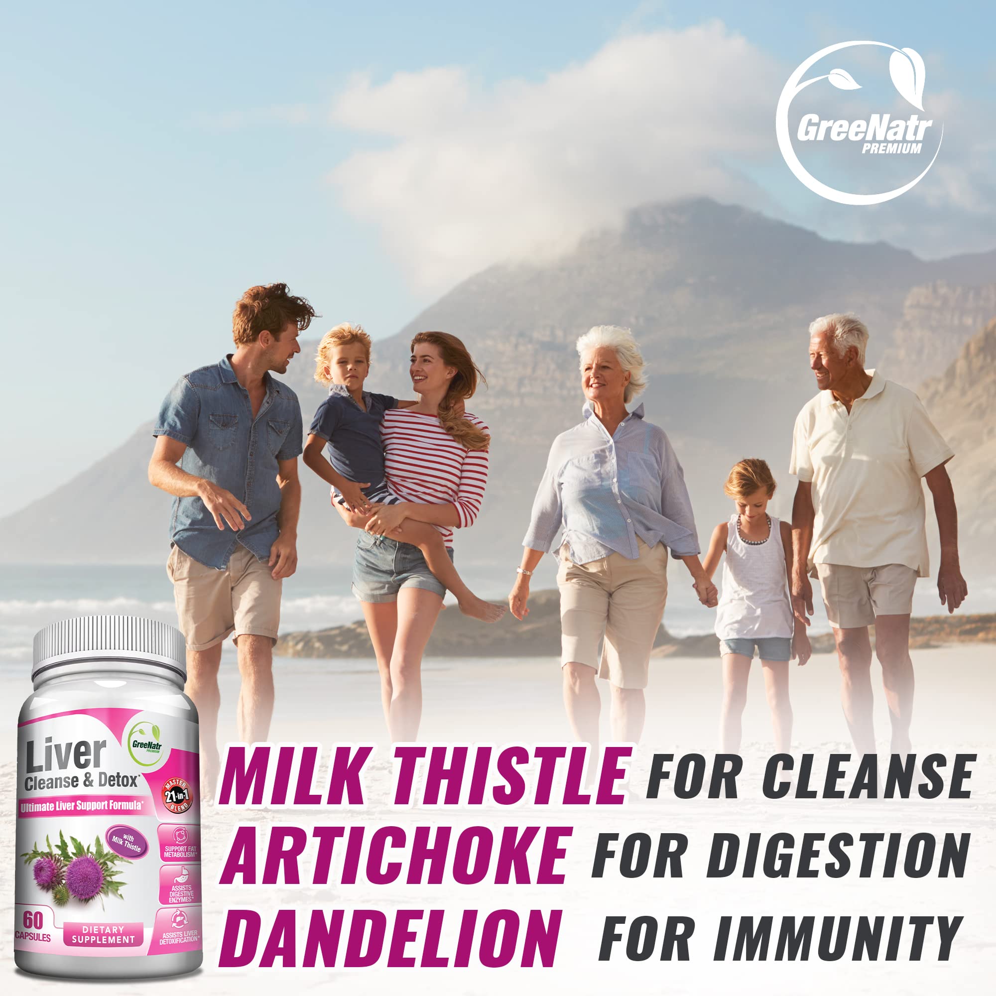 GreeNatr Synergic Bundle - Herbal Menopause Support Complex for Hot Flashes, Night Sweats & Mood Swings