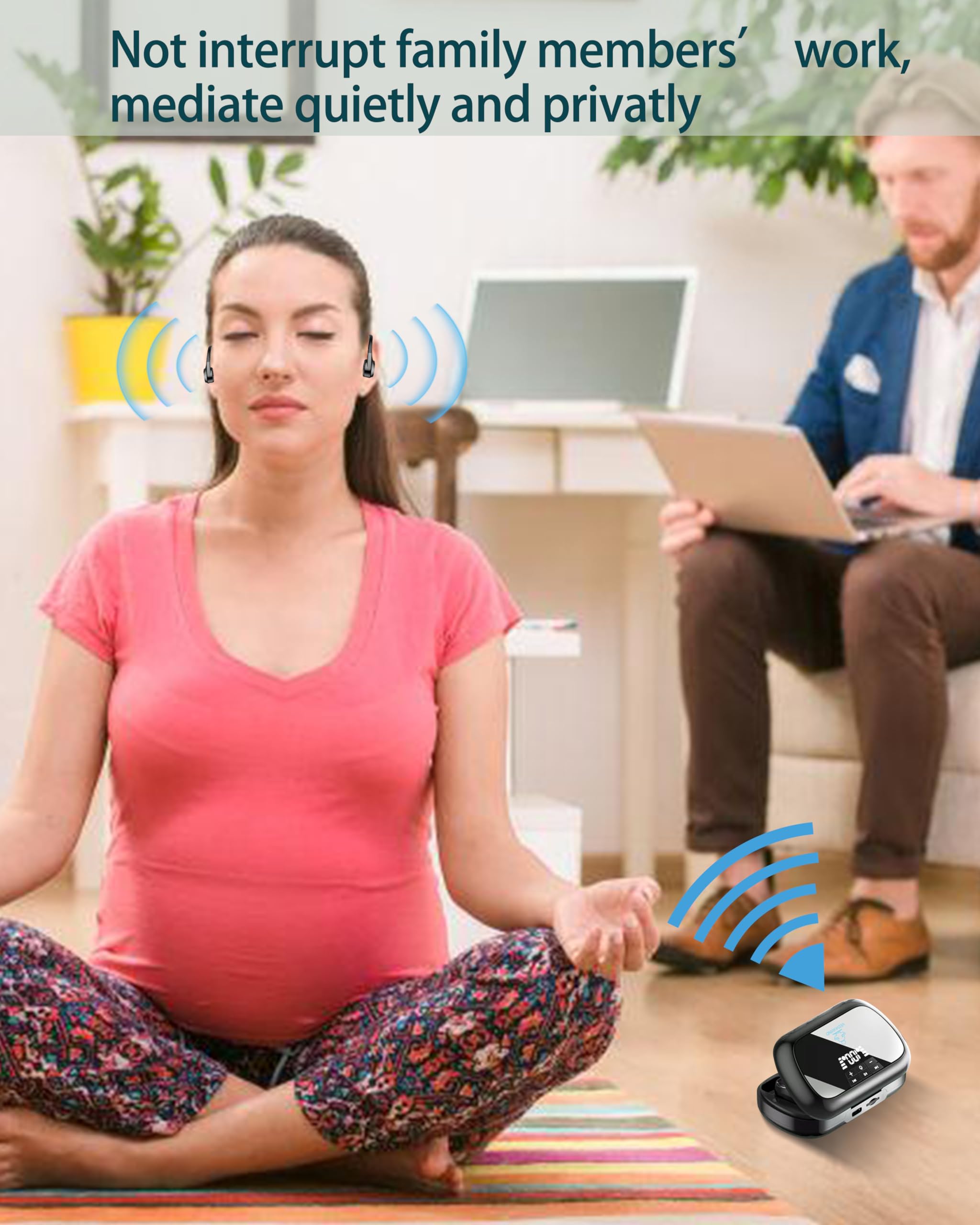 Sound Frequency Machine, Vedawind Meditation Accessory, Mindfulness, Tone Therapy System