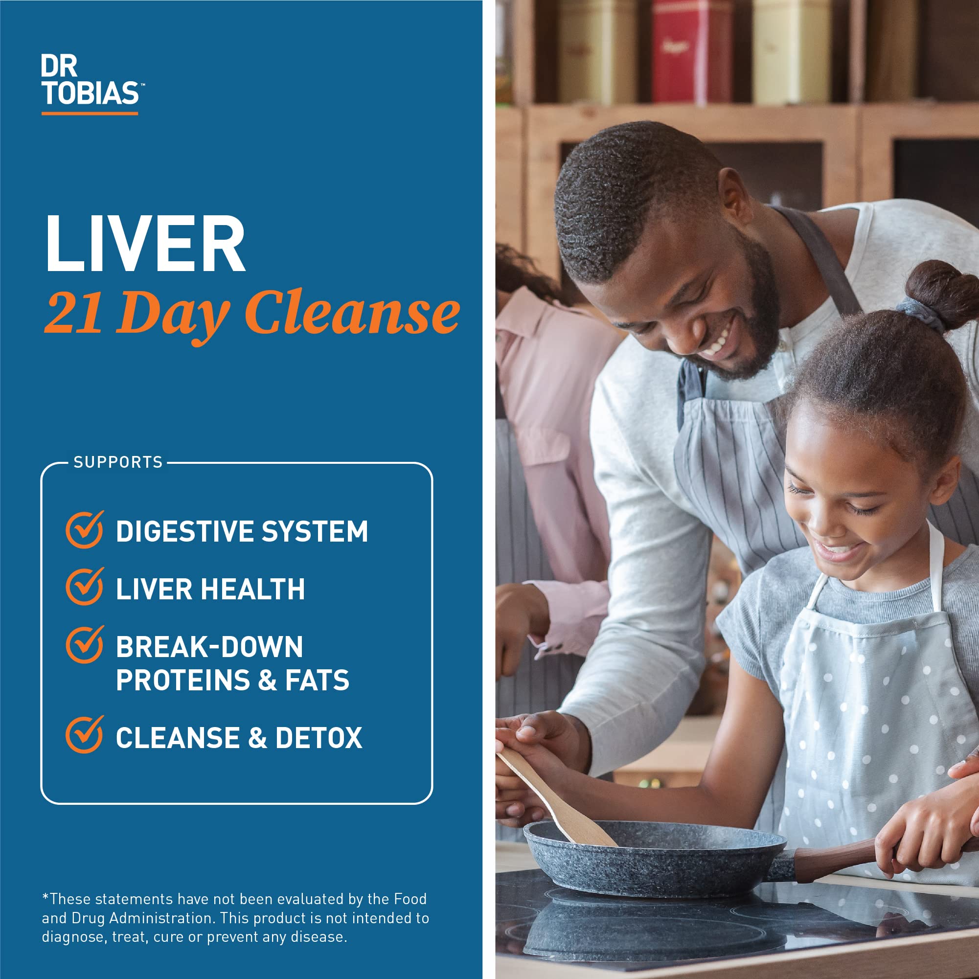 Dr. Tobias Liver 21 Day Cleanse, Herbal Liver Detox Cleanse with Solarplast, Artichoke