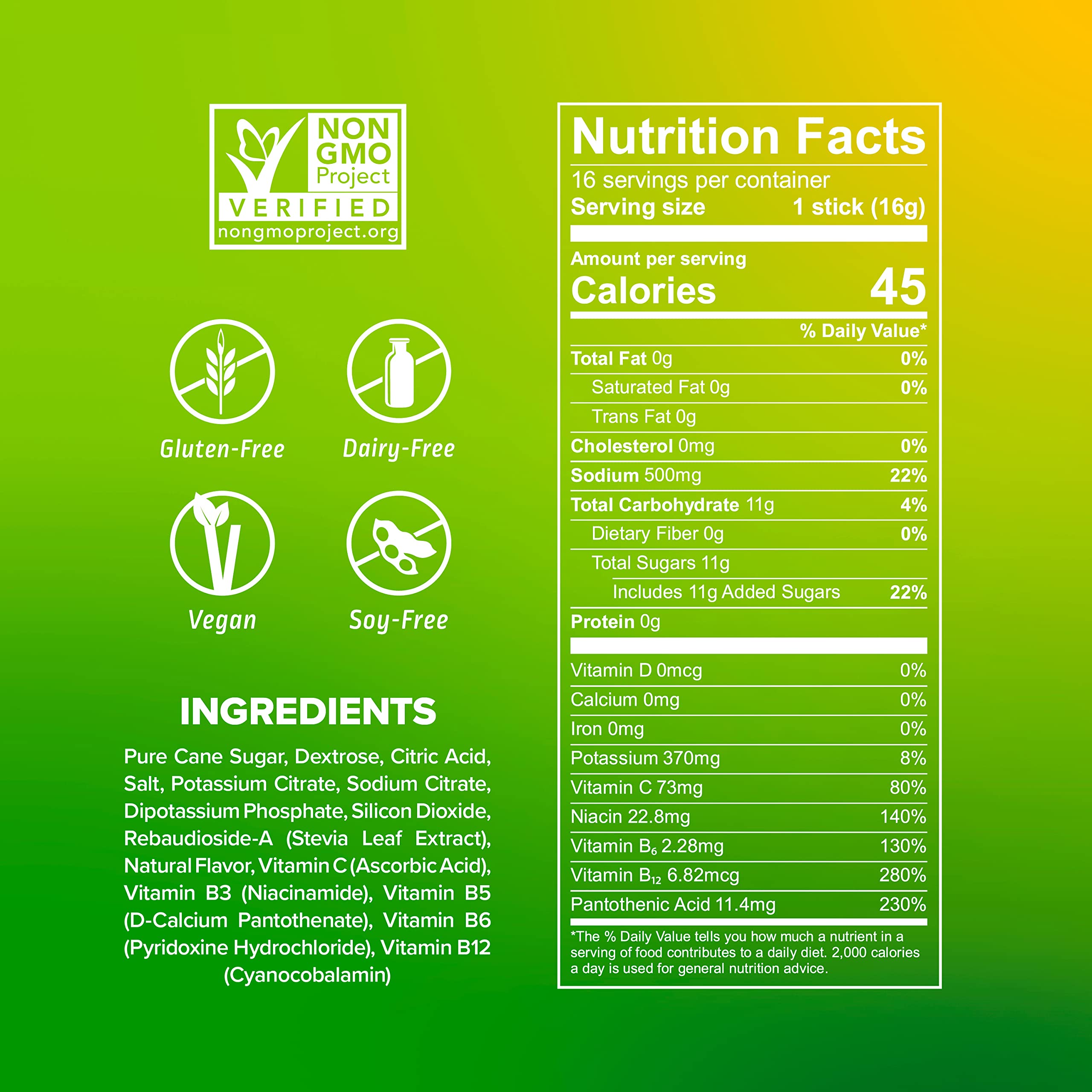 Liquid I.V. Hydration + Energy Multiplier - Yuzu Pineapple - Hydration Powder Packets
