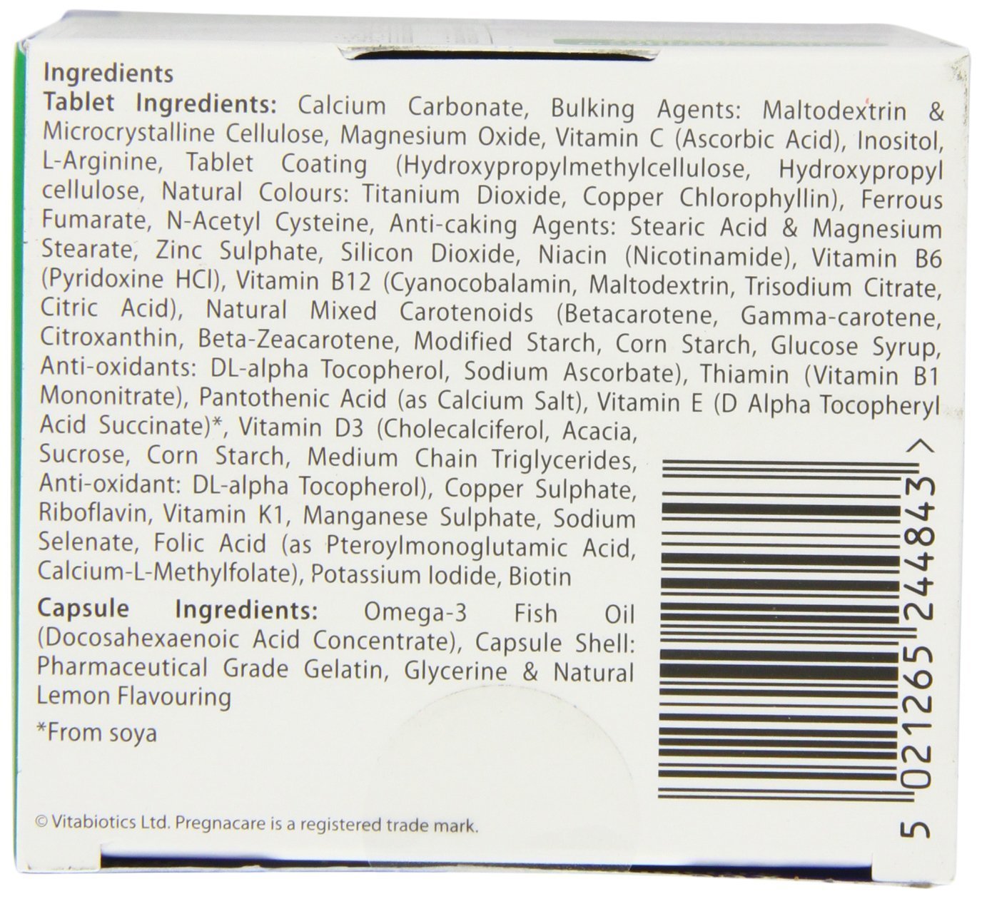 Vitabiotics Pregnacare Max 28 Day Supply