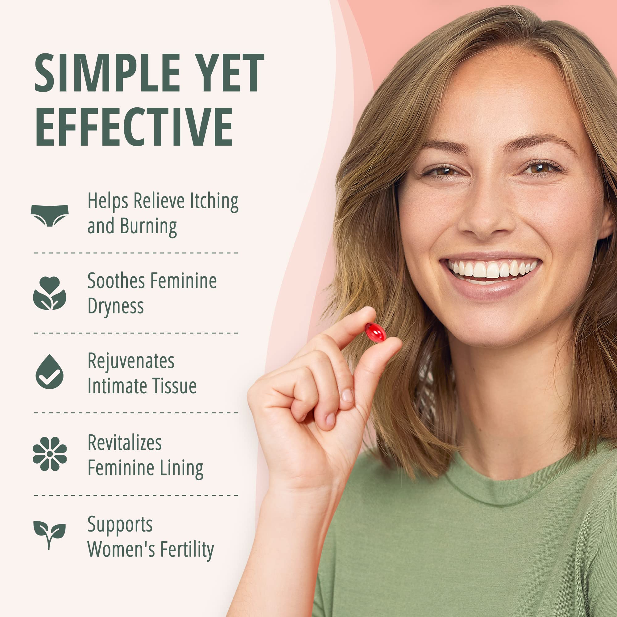 Lubracil – Moisturizer, Feminine Products for Dryness Ease with Sea Buckthorn, Omega 6, 7, & 9