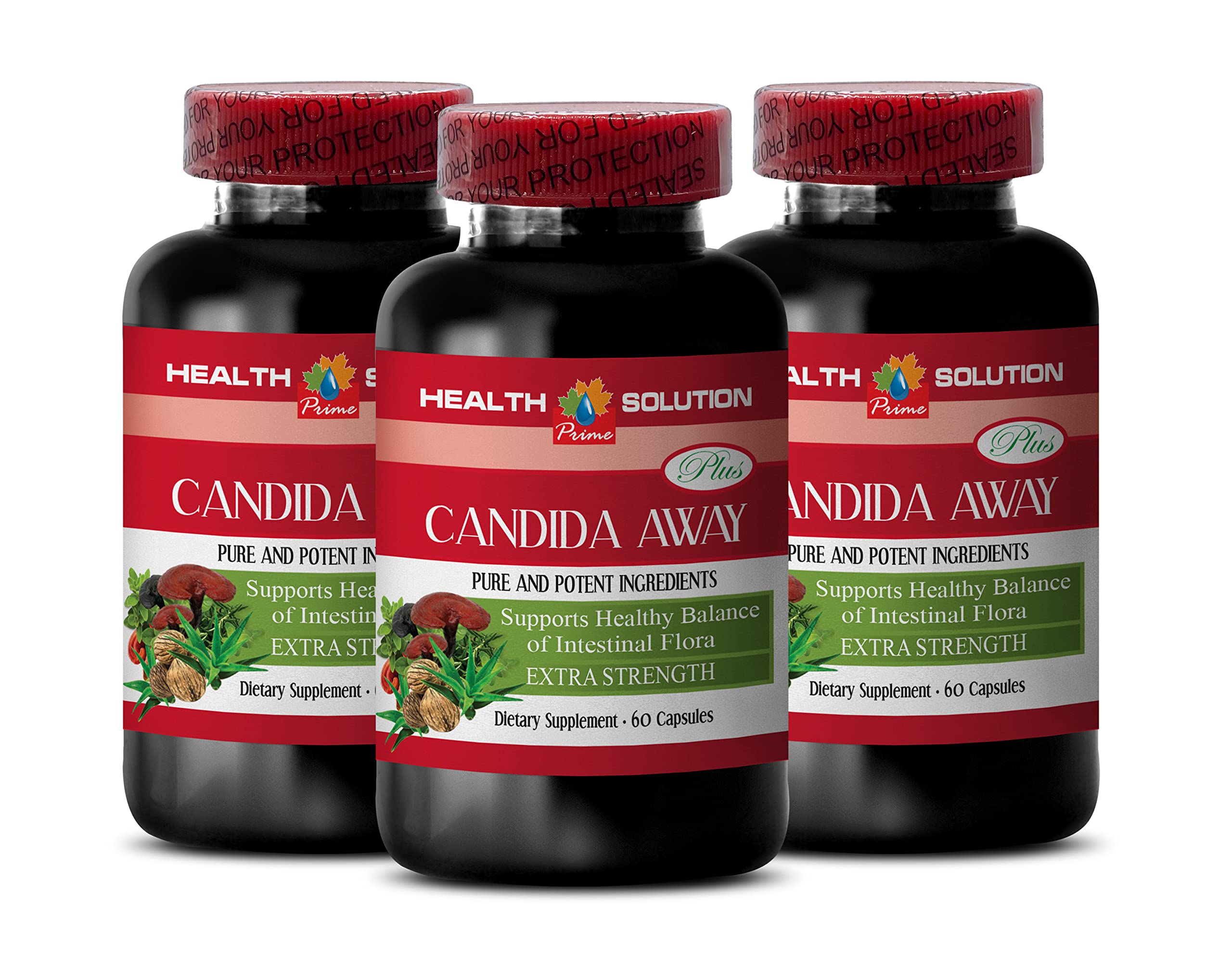 Immunity Support Supplement - Candida Away Plus - Candida Digestive - Candida Cleanse Extra Strength