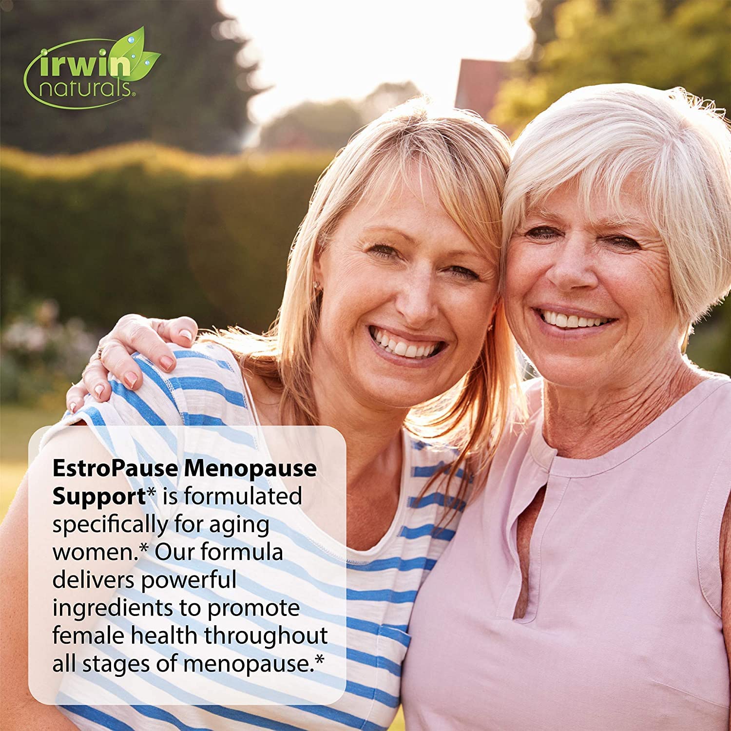 Irwin Naturals EstroPause Menopause & Women's Health Support Supplement