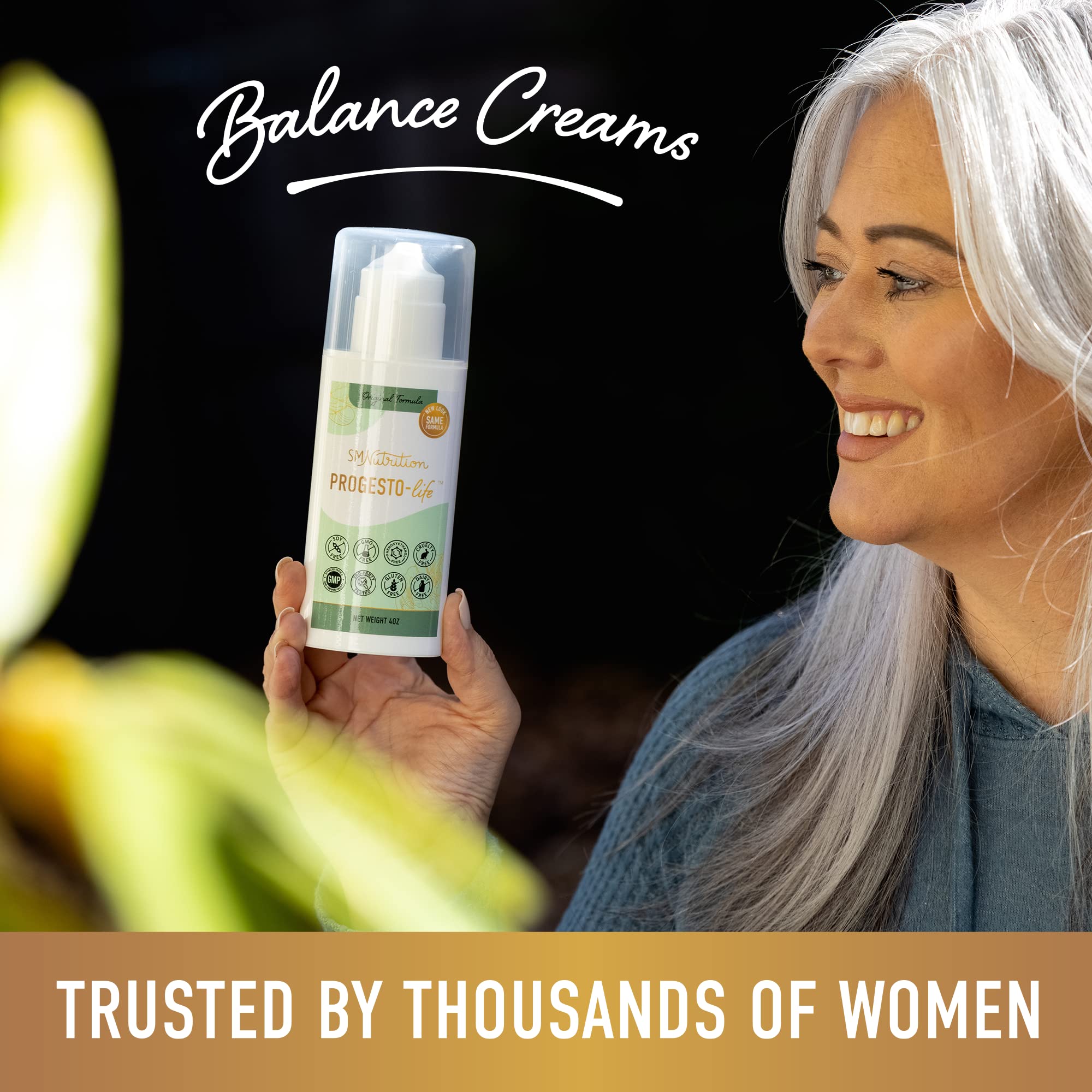 Progesterone Cream for Women | 2000mg USP Micronized Progesterone for Balance & Menstrual Support