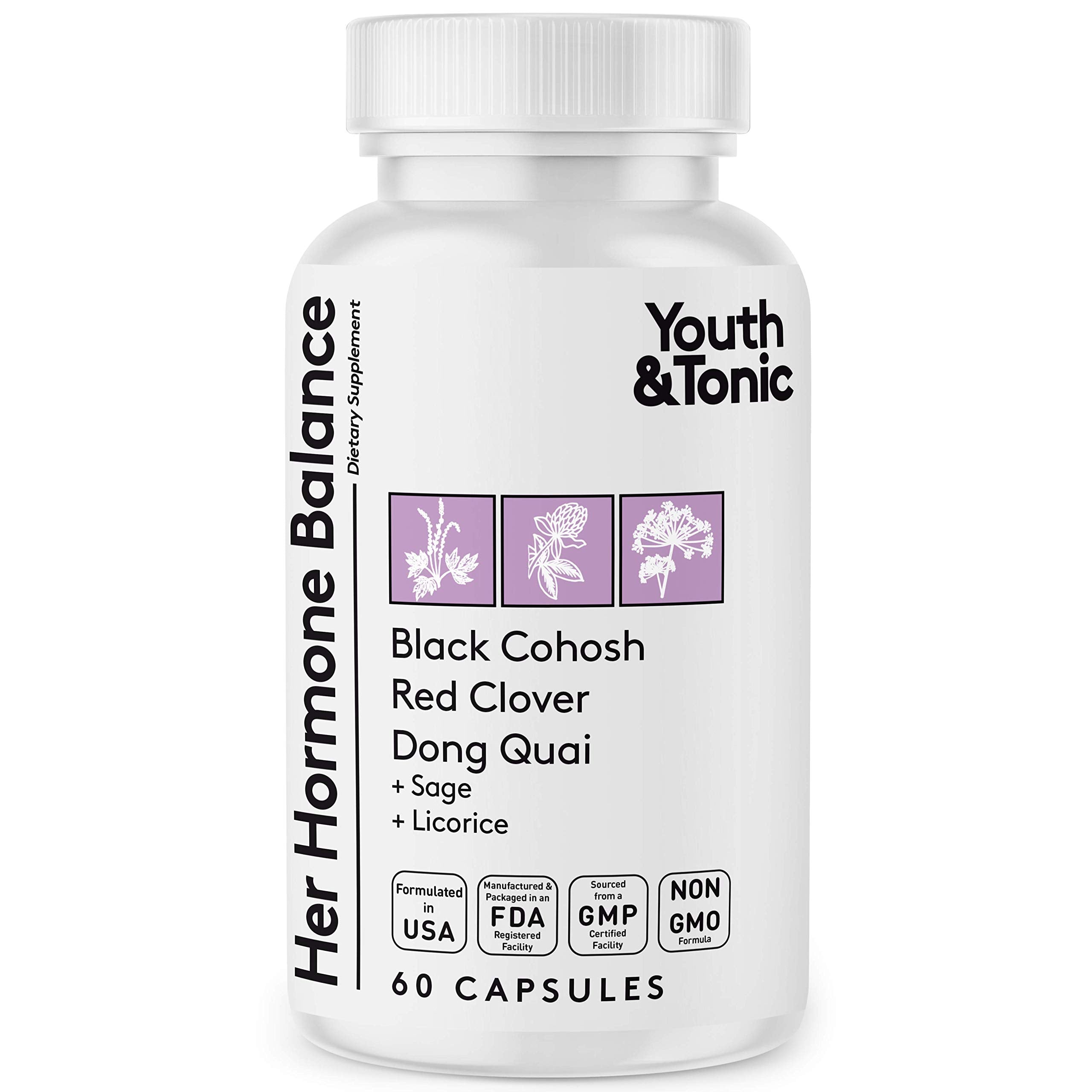 Hormone balance for women PMS & Menopause Relief Support Pills | Ease Female all Stages Hormonal