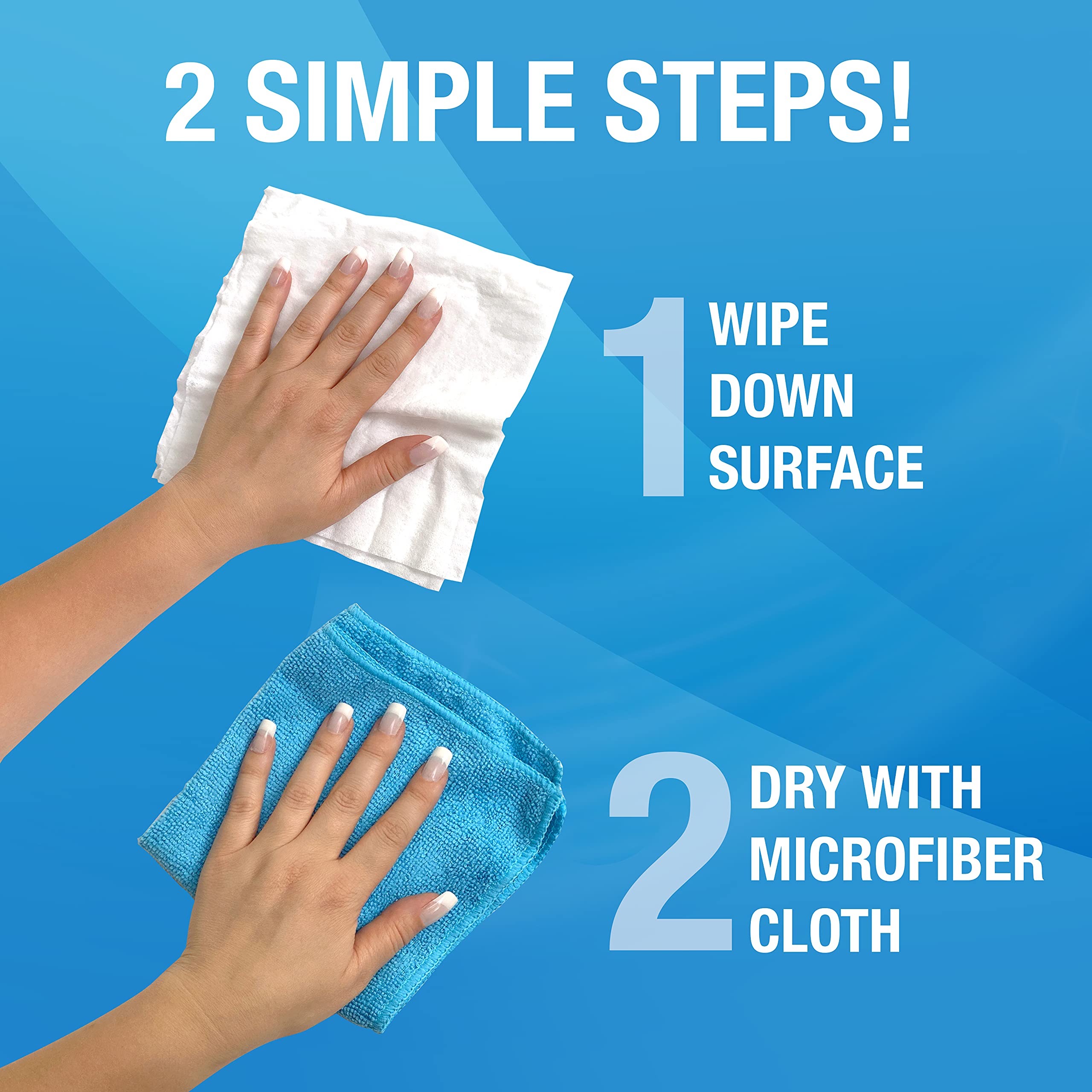 MiracleWipes for Electronics Cleaning - Screen Wipes Designed for TV, Phones, Monitors