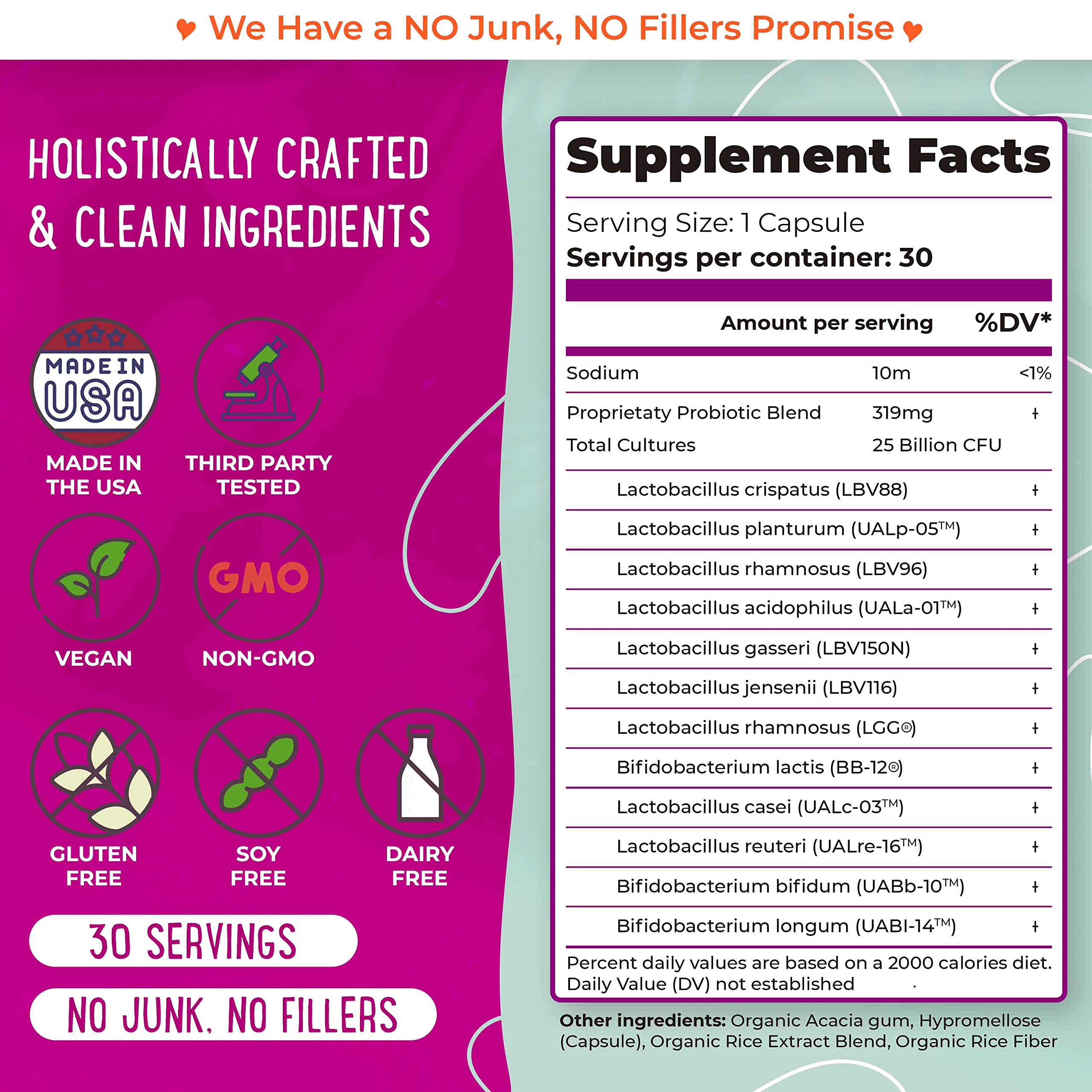 Premium Prenatal Bundle of 2 - Organic Prenatal Multi & Natural Probiotics - Essential Nutrition for Women