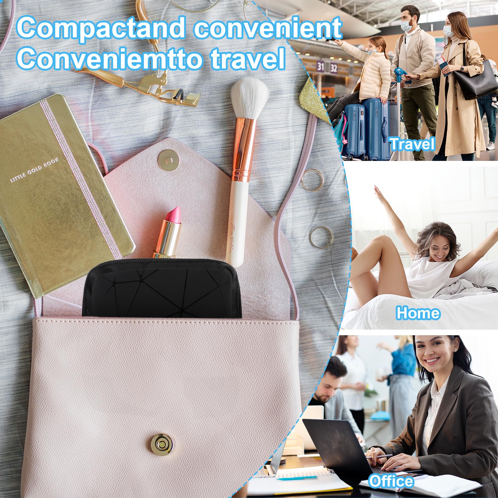 Ouligay Period Bag Sanitary Napkin Storage Bag Tampon Bag Tampon Pad Holder for Purse Menstrual Pad