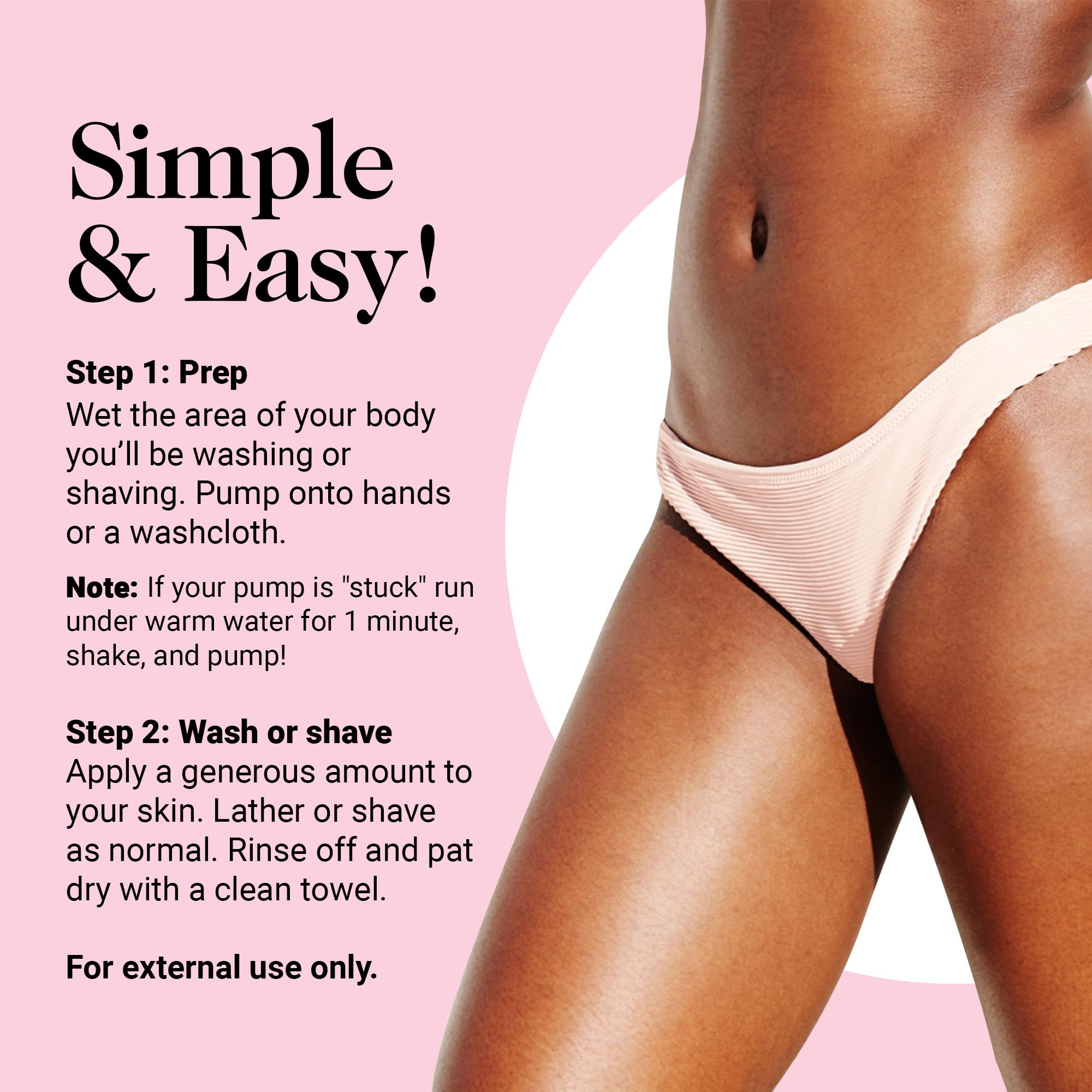 Kushae Gentle 2-in-1 Foaming Wash, pH Balance Feminine Wash for Optimal Hygiene