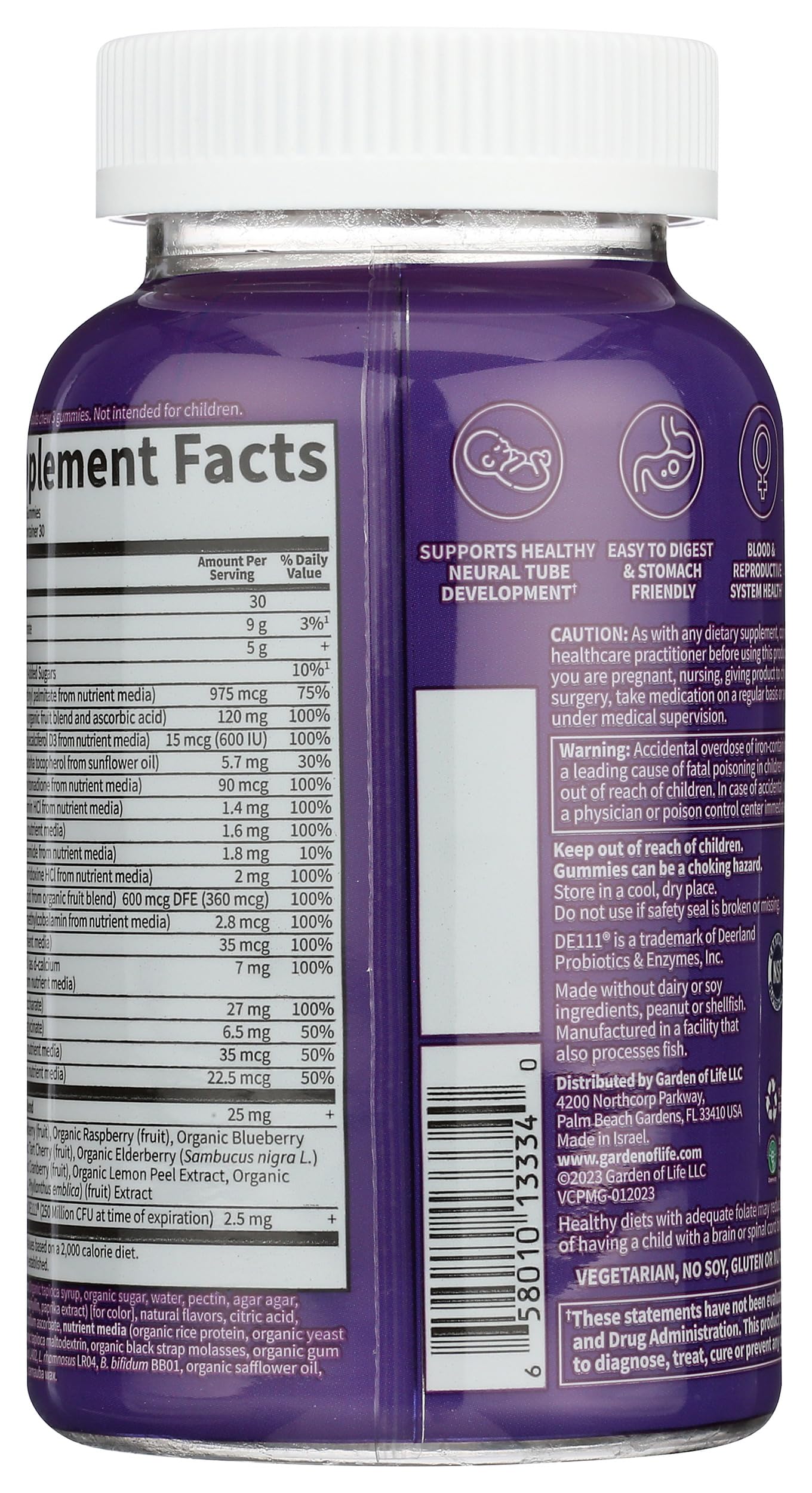 Garden Of Life Vitamin Code Prenatal Multi Gummies, 90 CT