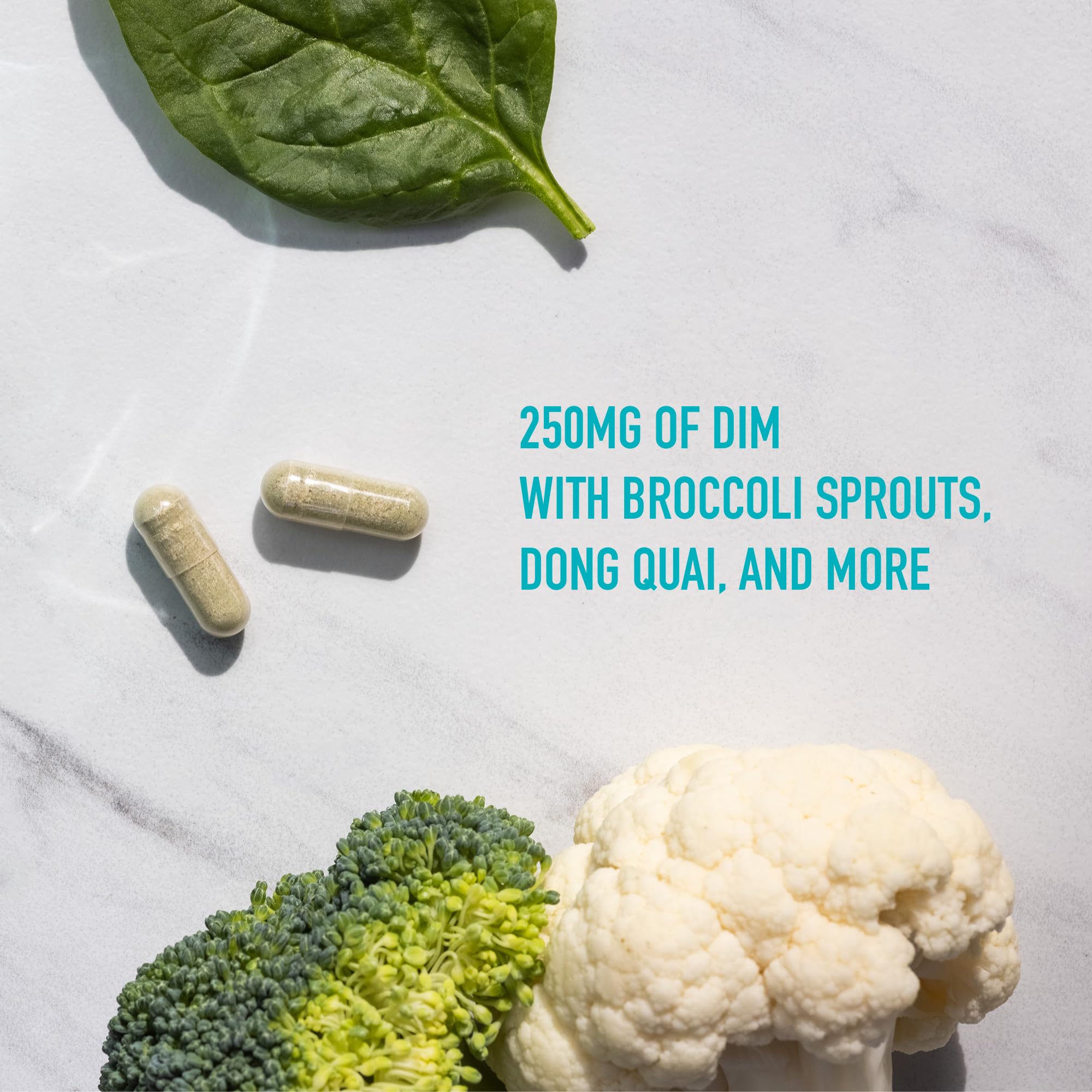 DIM Supplement Complex 250 mg | Estrogen Balance for Women | Hormone Menopause Relief