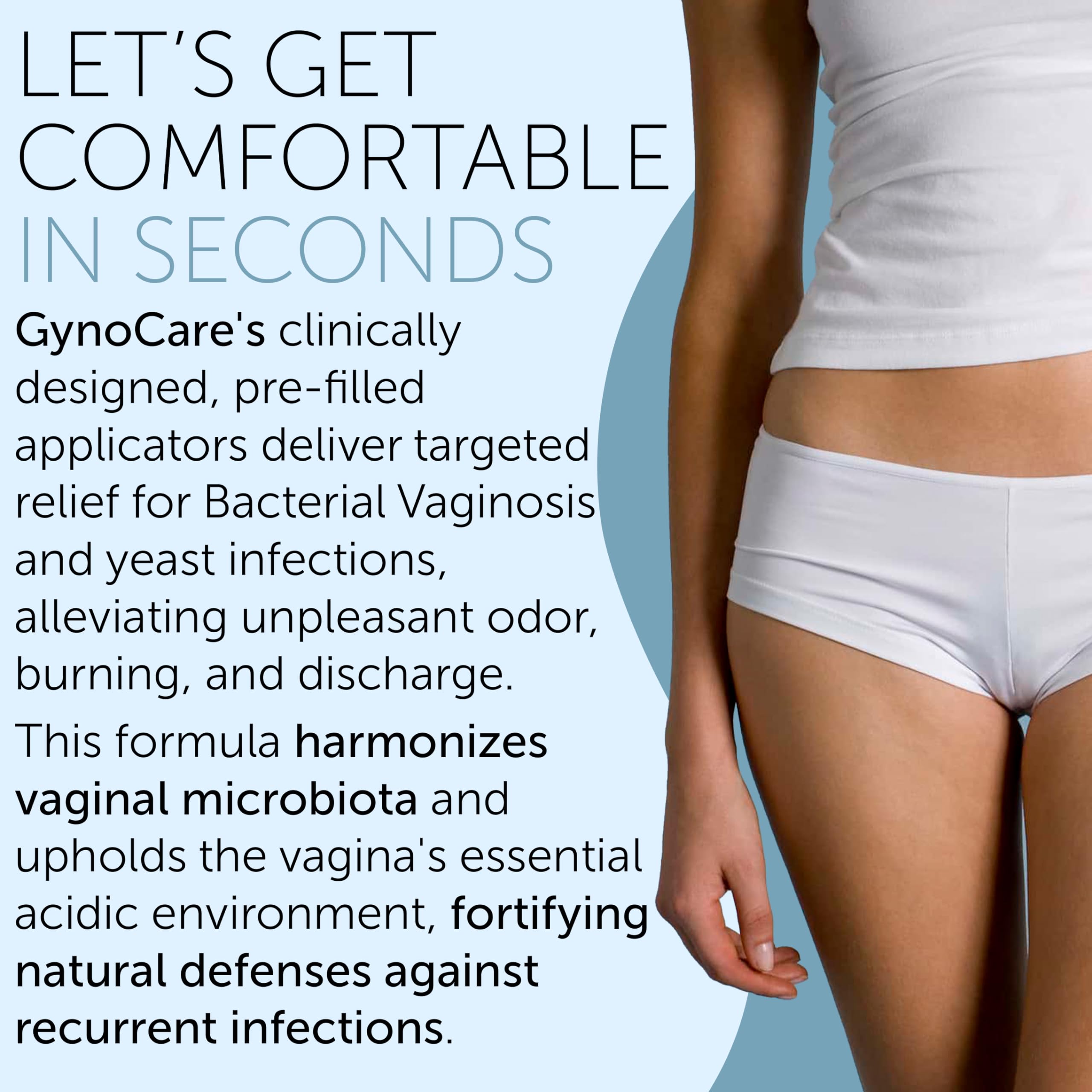 Vaginal Probiotic Gel | Yeast Infection & BV Treatment for Women | for Vaginal Odor Elimination