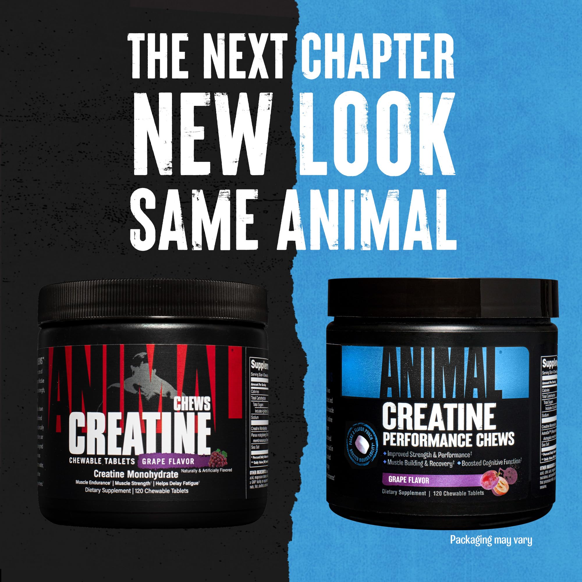 Animal Creatine Chews Tablets - Enhanced Creatine Monohydrate with AstraGin