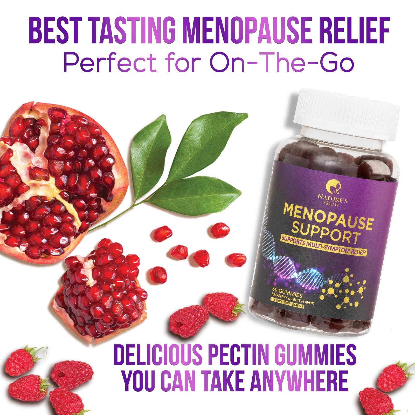 Menopause Support Supplement for Women - Multi Benefit Menopause Relief Vitamin Gummy