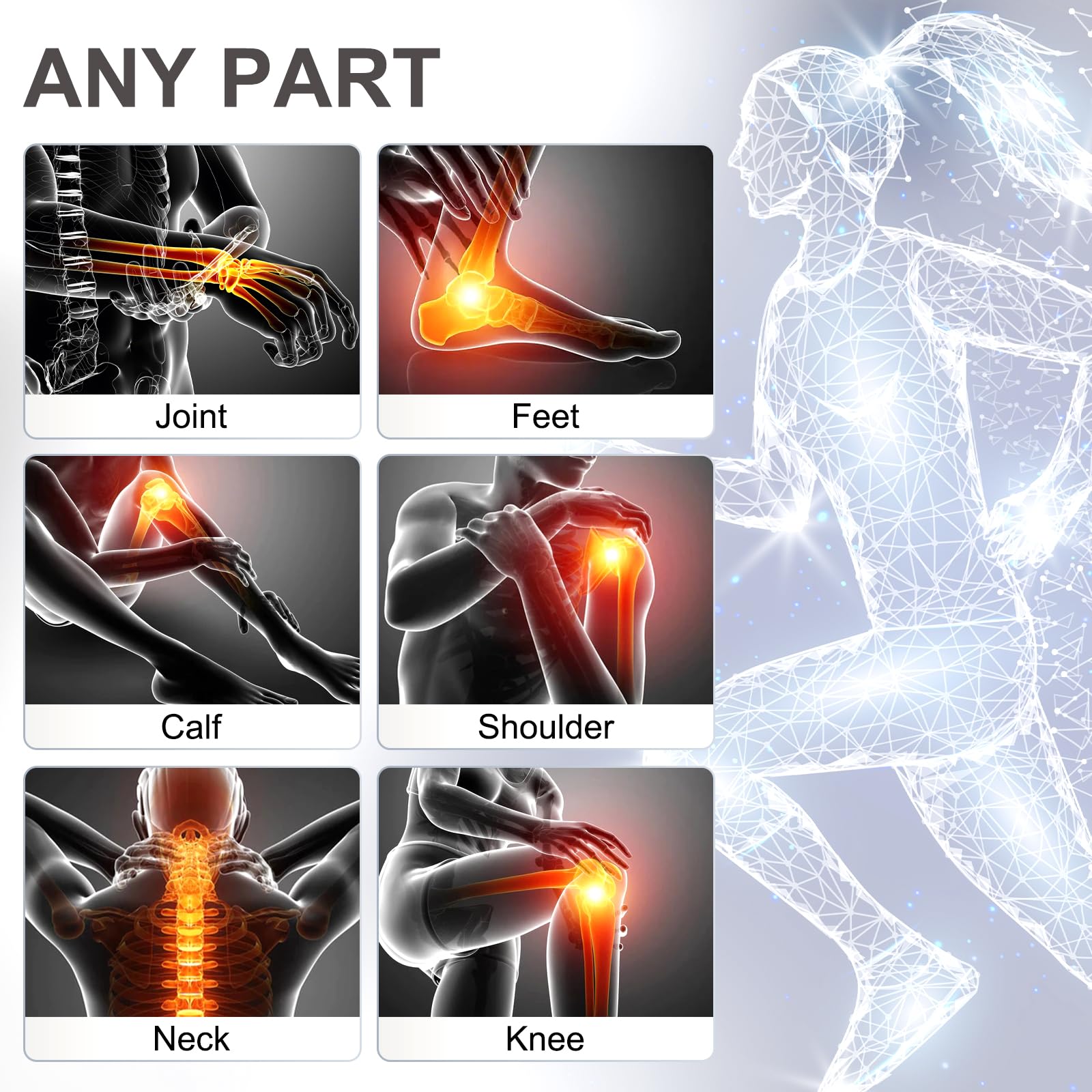 Red Light Lamp with Base, 660nm Red Light & 850nm Near Infrared Red Light Lamp with Timer