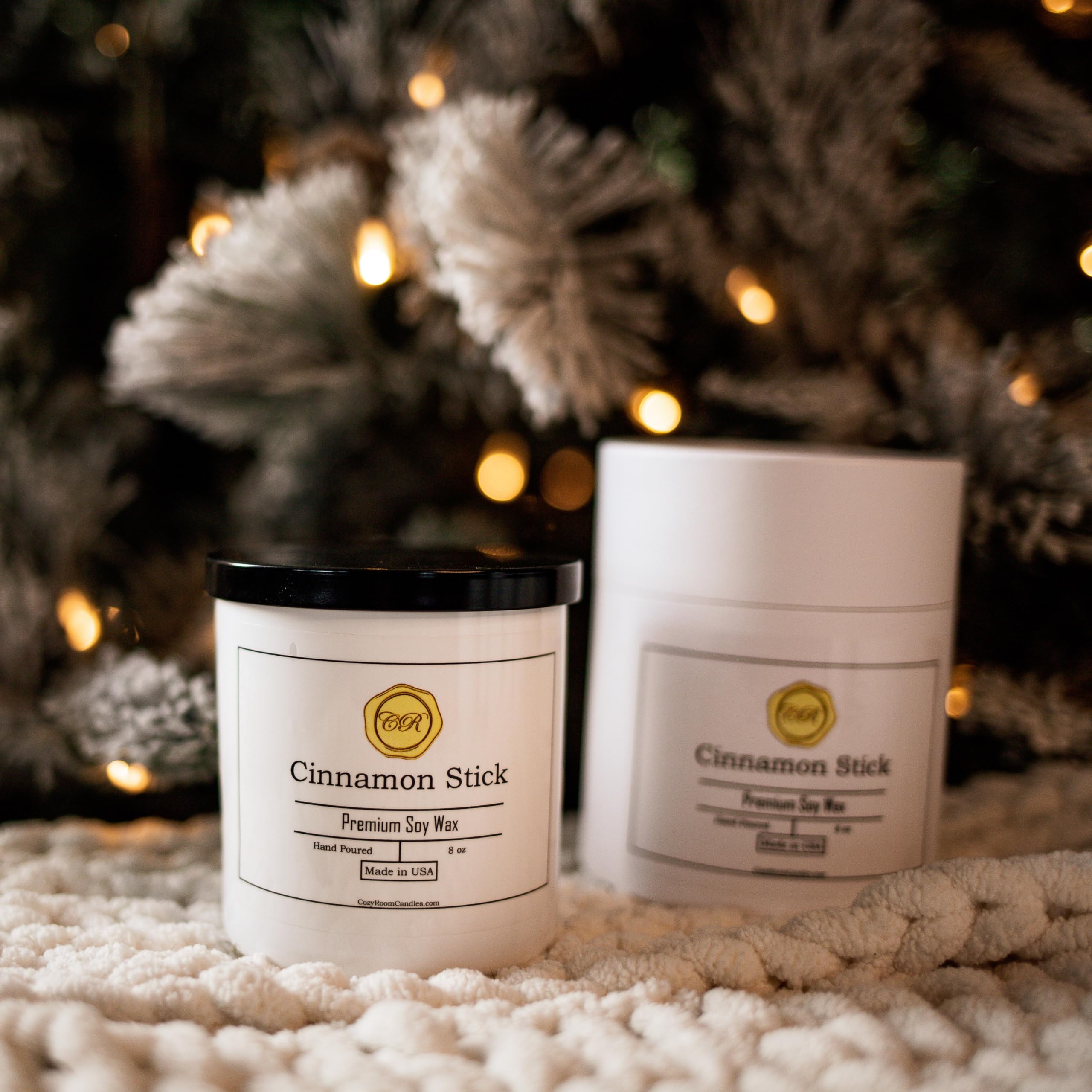 Cinnamon Stick Scented Candles/Scented Candles for Women/Soy Candles for Home/Candles