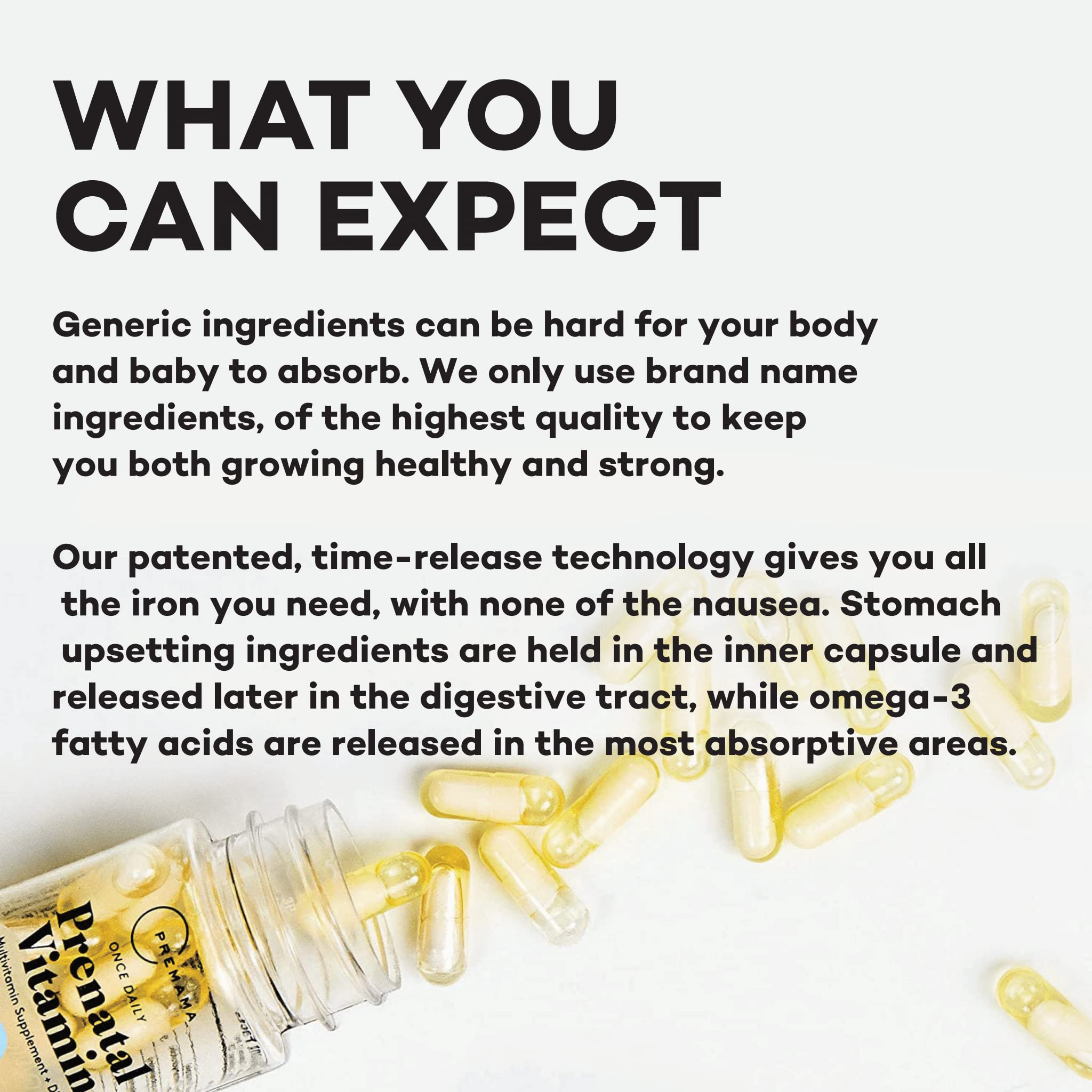 Premama Prenatal Vitamin Energy Boost Drink Mix & Prenatal Support Bundle, Omega 3, B Vitamins