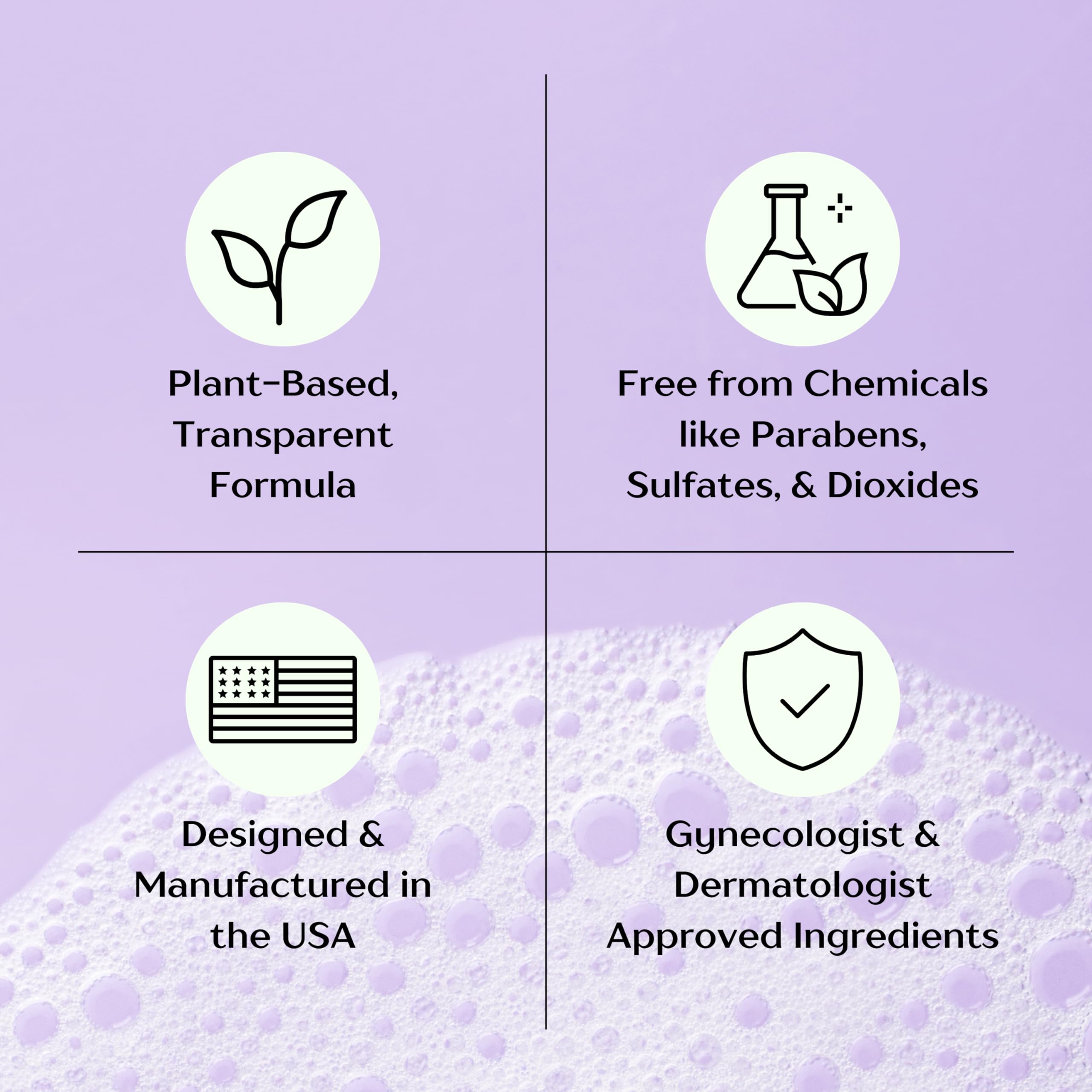 Violet Vibes Ultra-Gentle Feminine Wash | pH-Balancing, Nourishing, Odor-Control