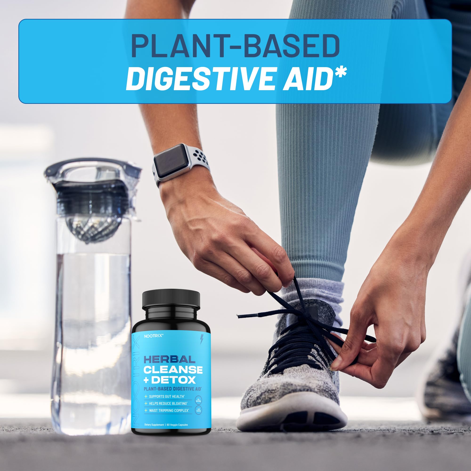 Nootrix Herbal Cleanse + Detox Cleanse for Weight Loss Products | 15 Day Gut Cleanse