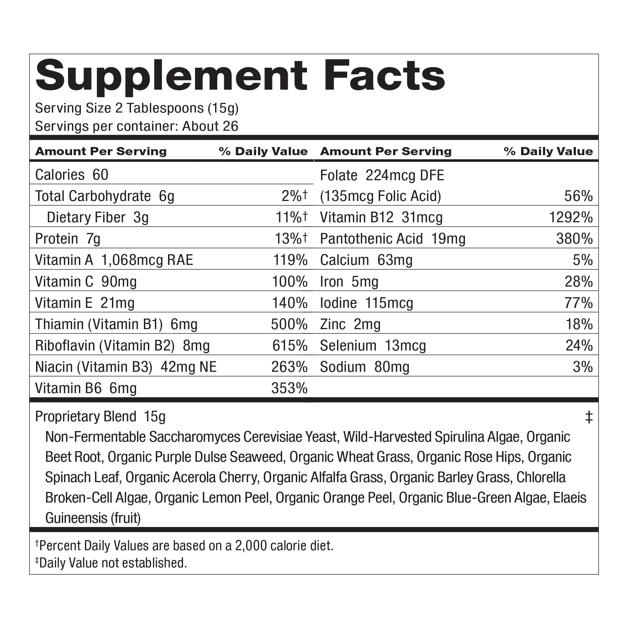 Dr. Schulze’s SuperFood Plus | Vitamin and Mineral Herbal Concentrate | Daily Nutrition