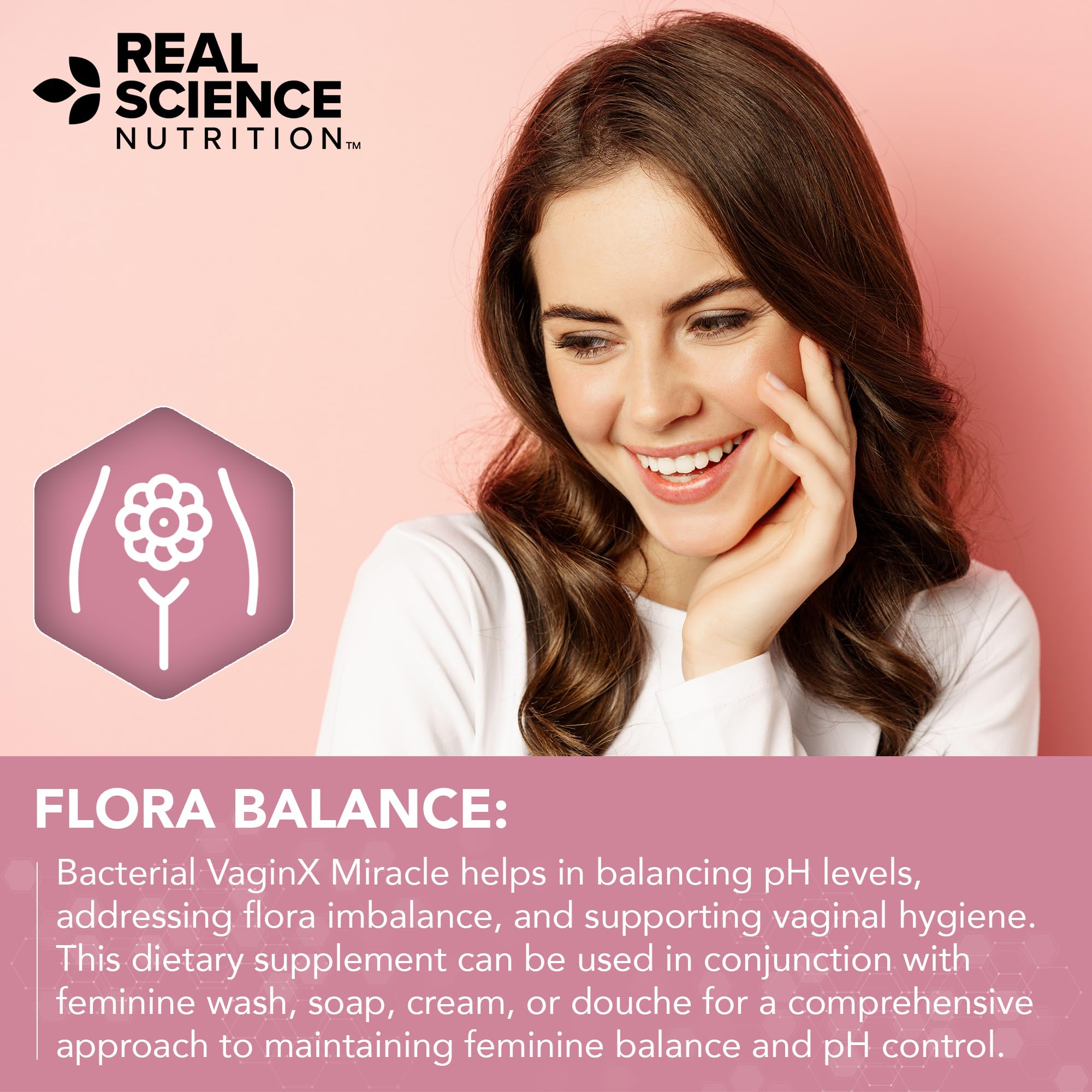 Real Science Nutrition Offers Bacterial VaginX Miracle - Nitric Oxide Enhanced Formulated