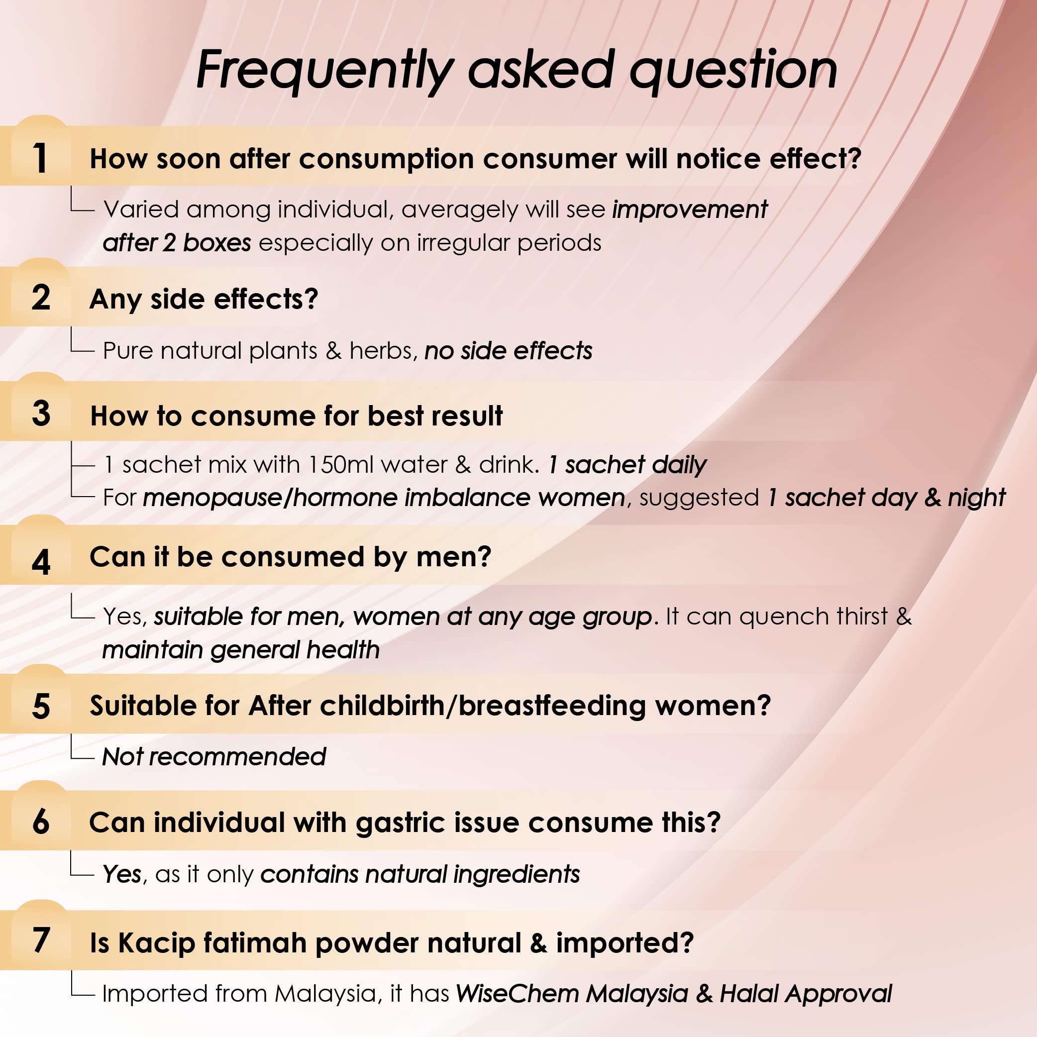 Total Life Renew (M) Sdn. Bhd. TLR Perfect Women Kacip Fatimah for Women | 100% Natural