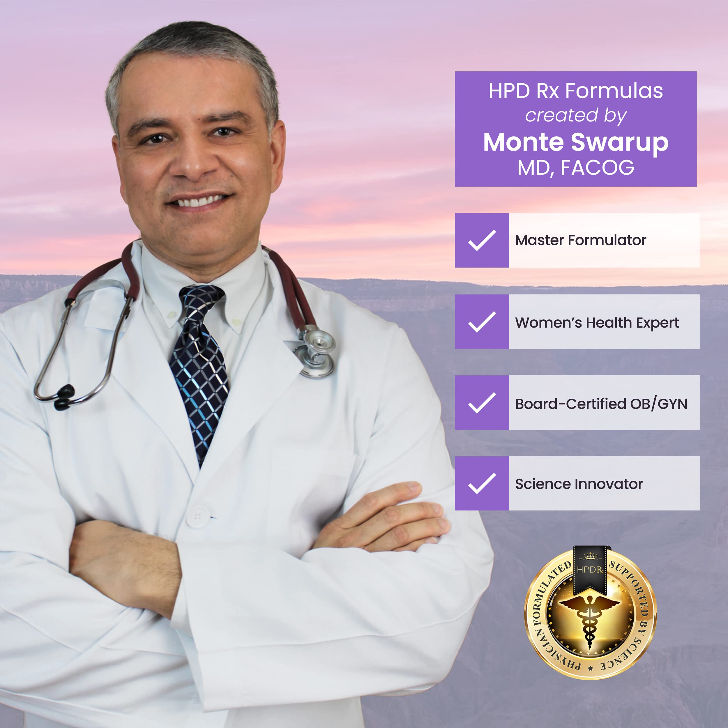 HPD Rx Pro-Fem #1 Vaginal Health Probiotic | Vaginal Probiotics | Clinically Proven to Promote Yeast & PH