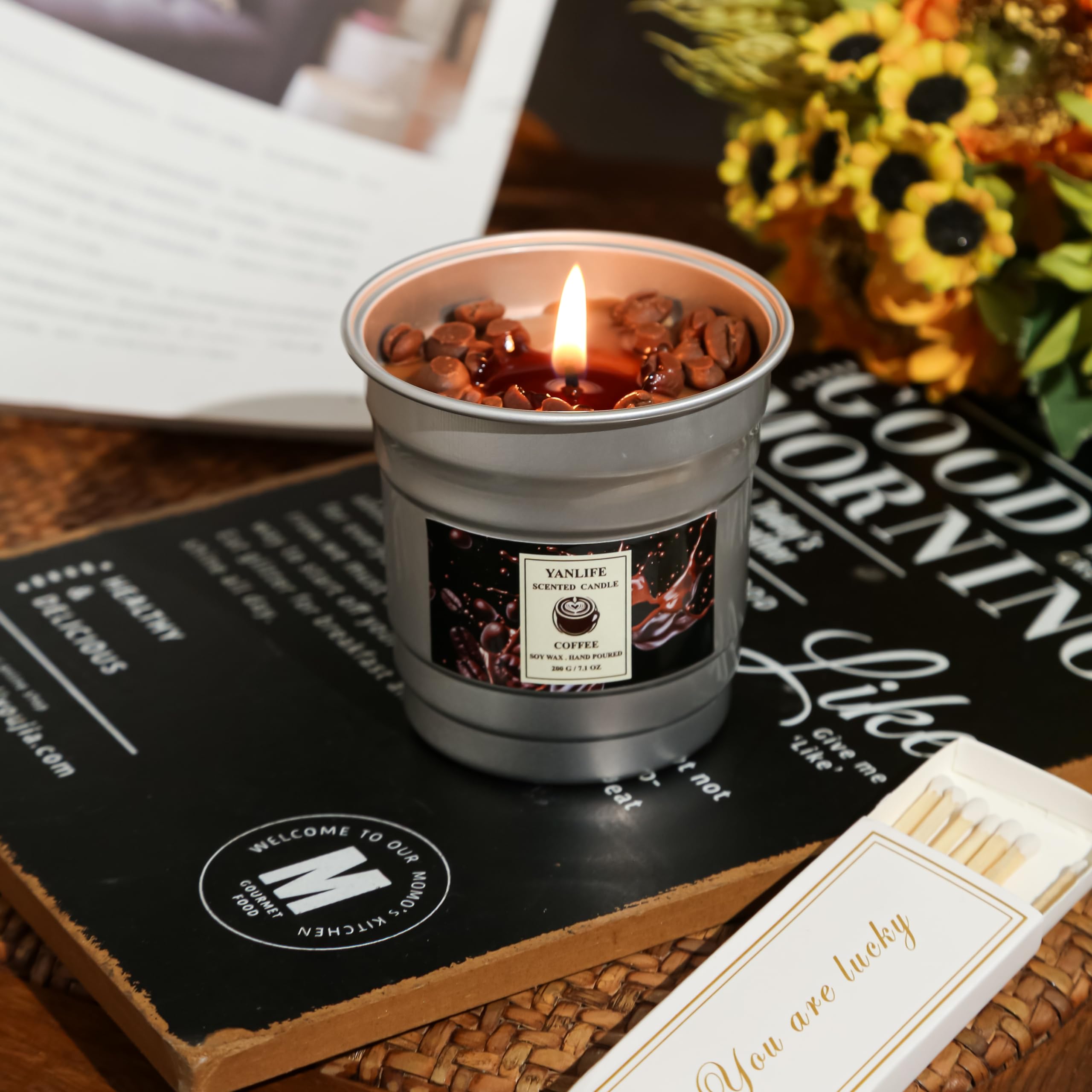 YANLIFE Scented Candles Set | Soy Candles for Home Scented | Perfect Candles for Women