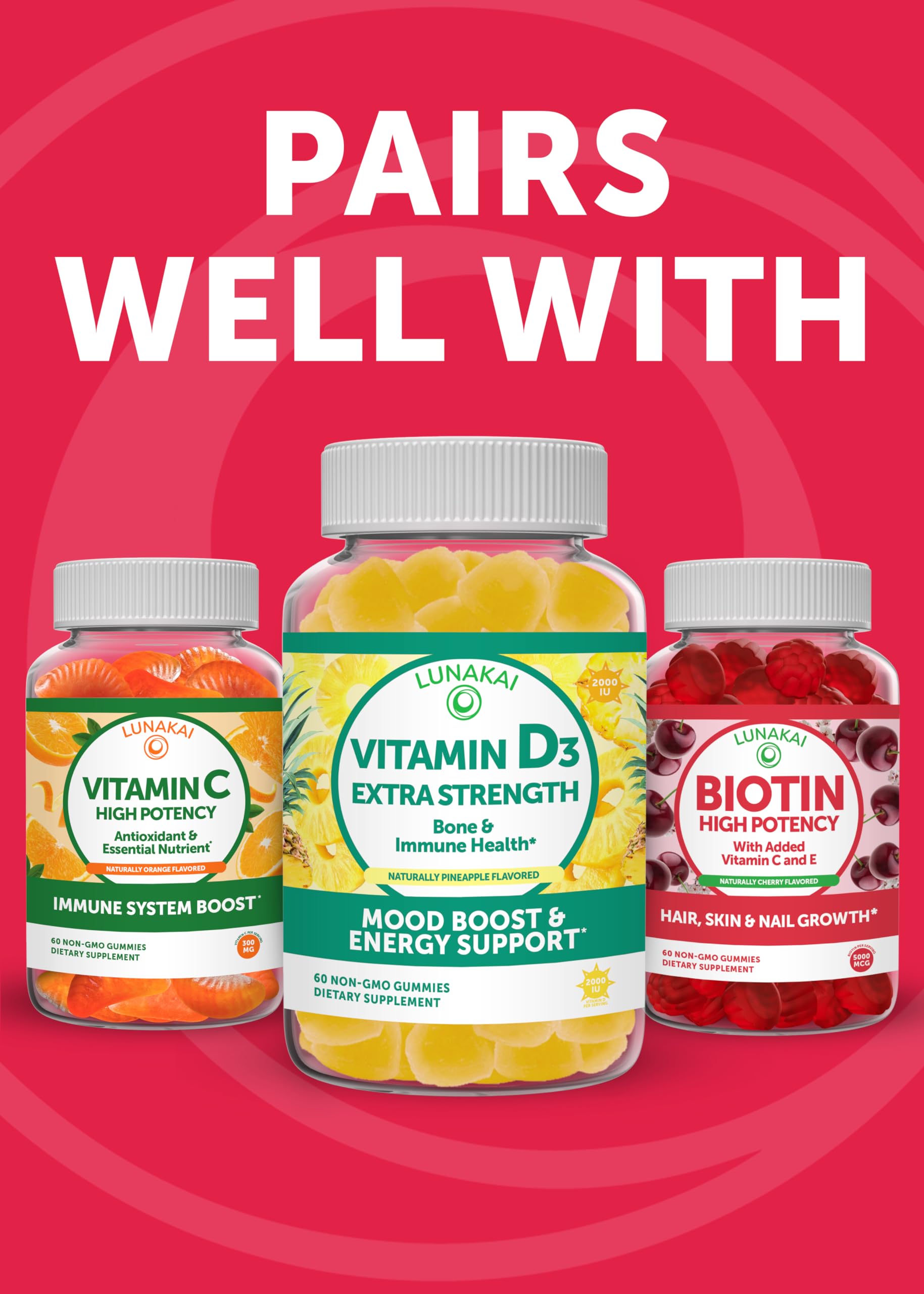 Prenatal Vitamins with Iron & Folic Acid - Proprietary Formula Pregnancy Multivitamin Gummies