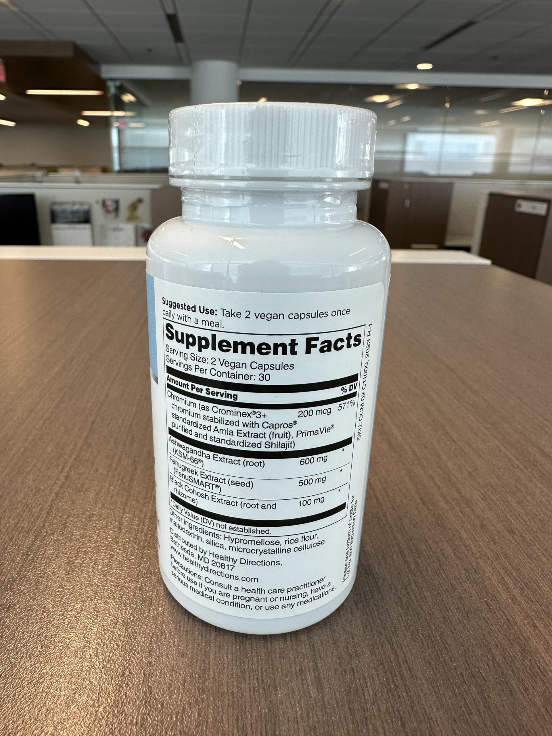 LifeBiome Rise Cool Comfort, Clinical Grade Menopause Relief, Doctor-Formulated, KSM-66 Ashwagandha