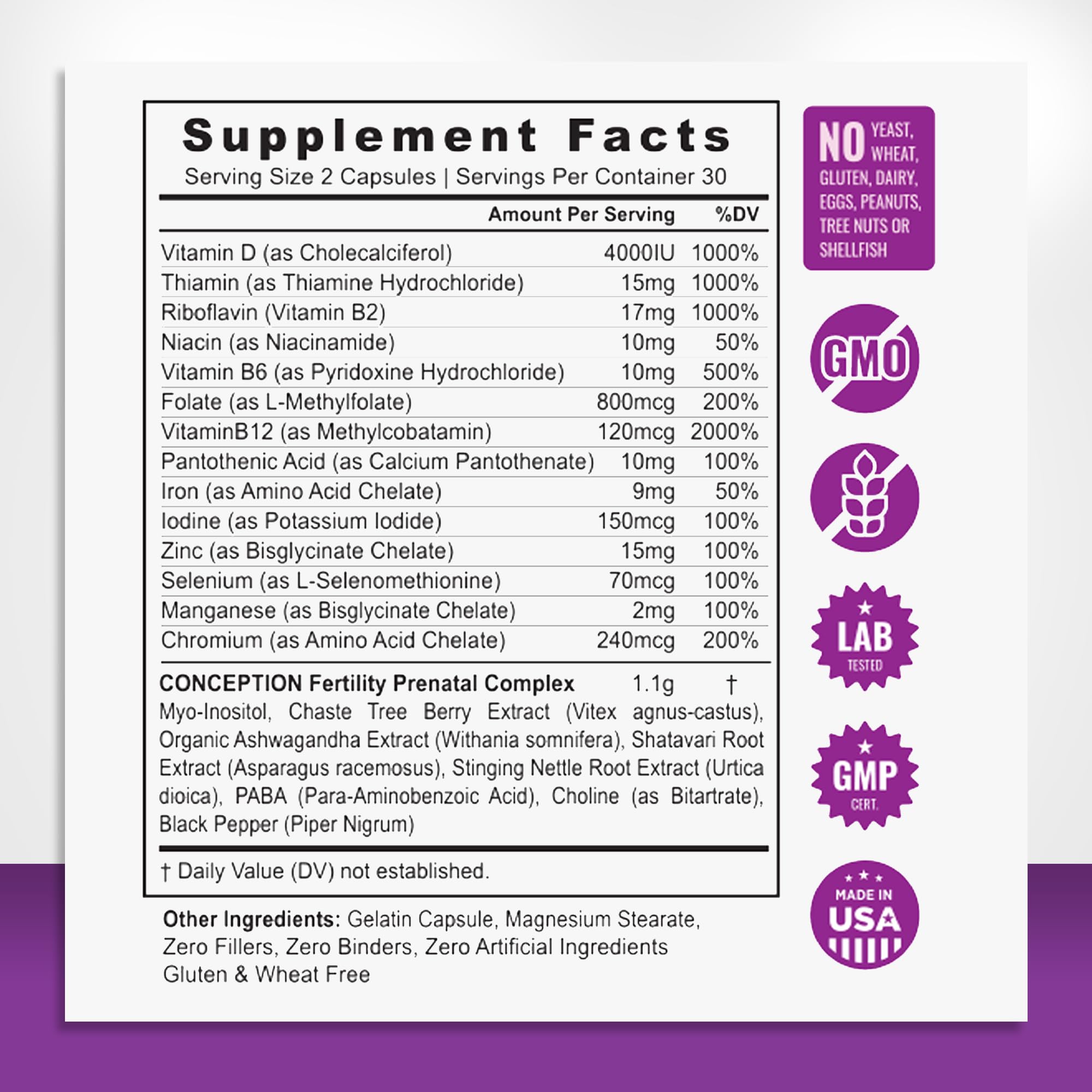 Mommyz Love Womens Multivitamin for Hormonal Balance, Antioxidant Defense, Immune Support Plus