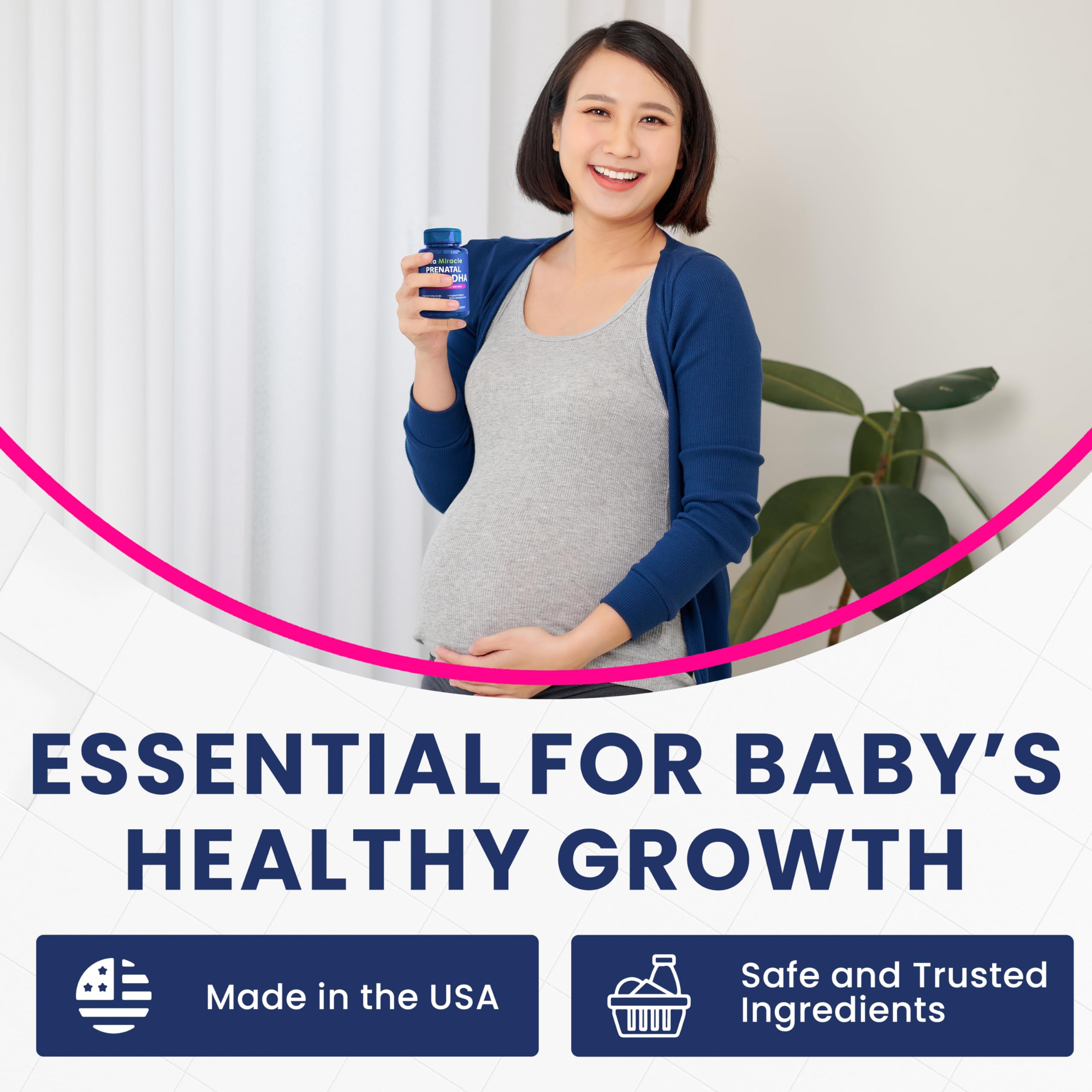 Introductory Offer Prenatal DHA Supplements - Vegan 800mg DHA DPA Plant Based Omega 3